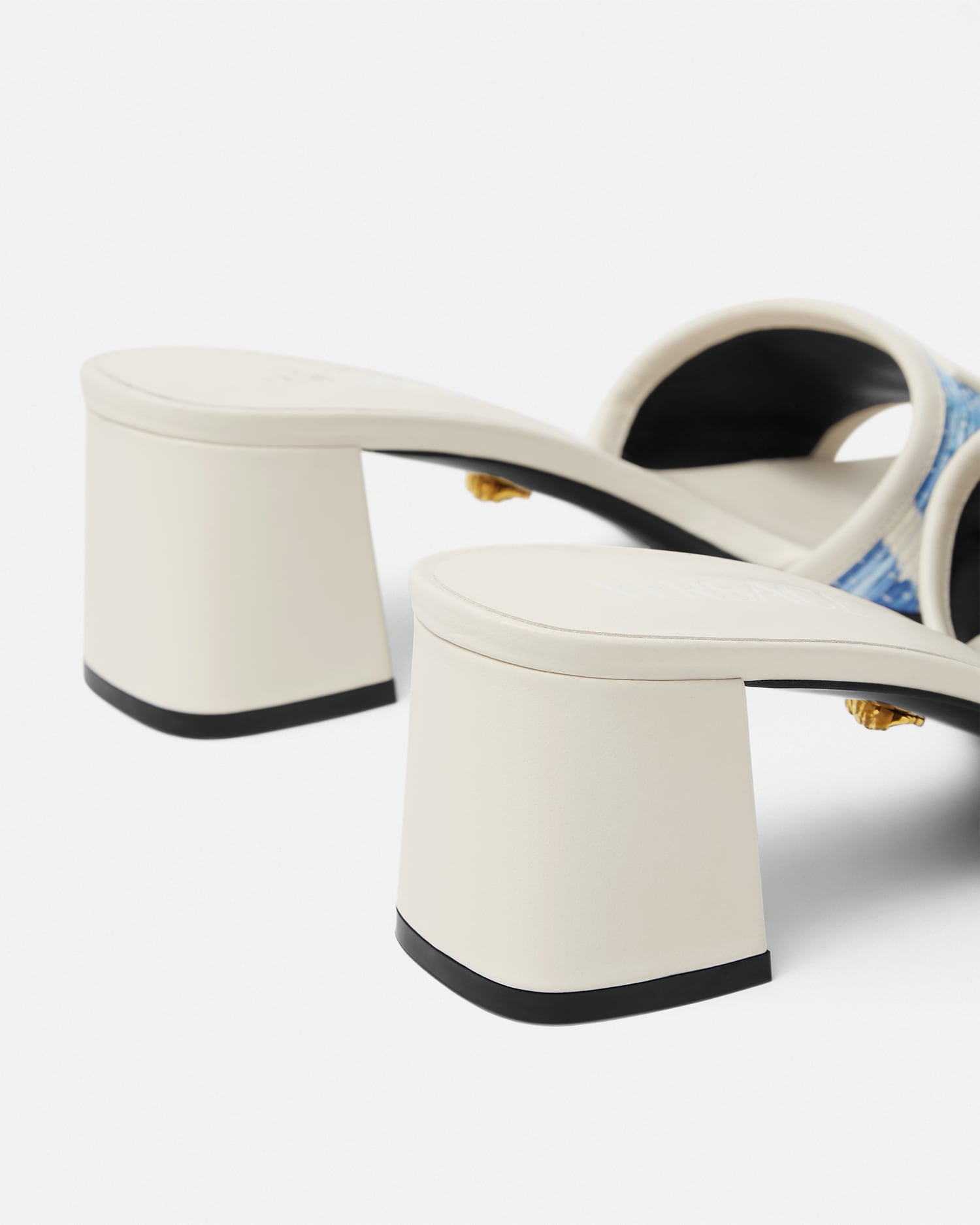 Theia Raffia Mules 55 mm