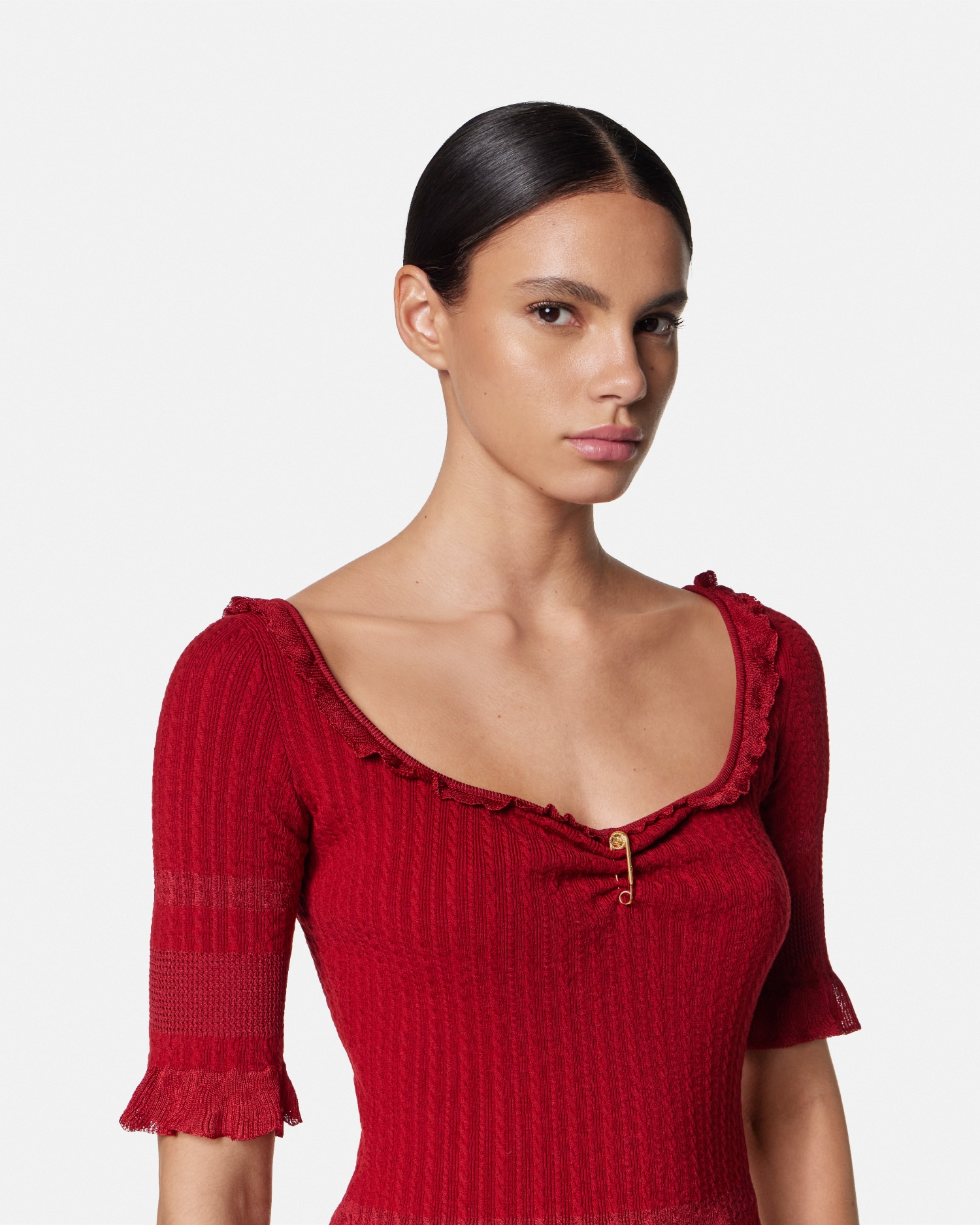 Safety Pin Knit Top