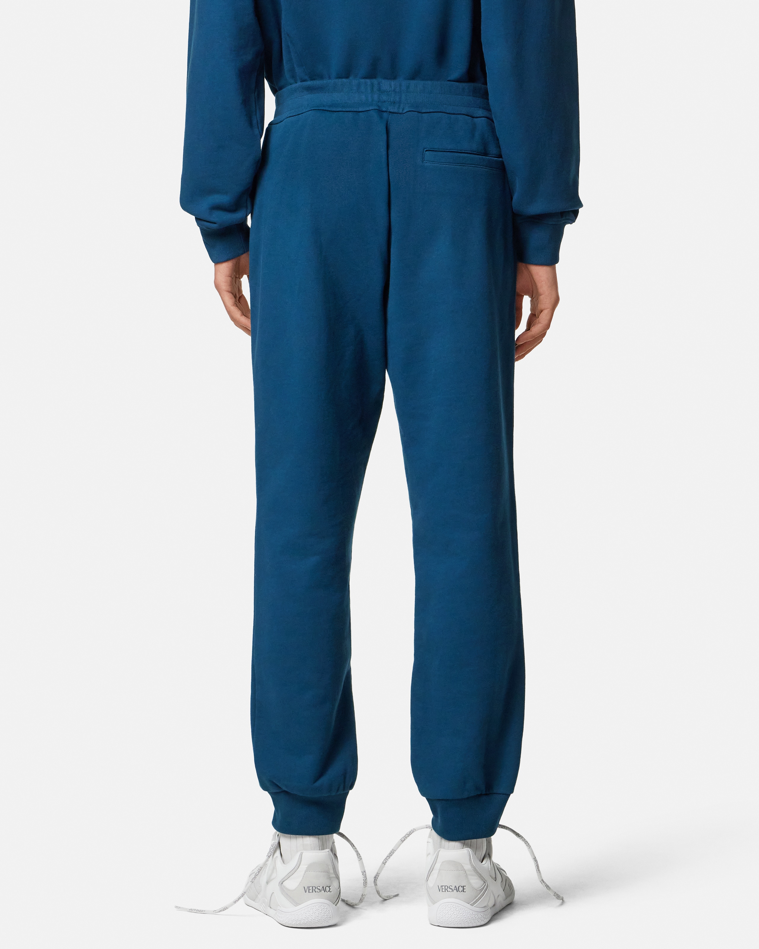 Embroidered Cotton-Jersey Sweatpants