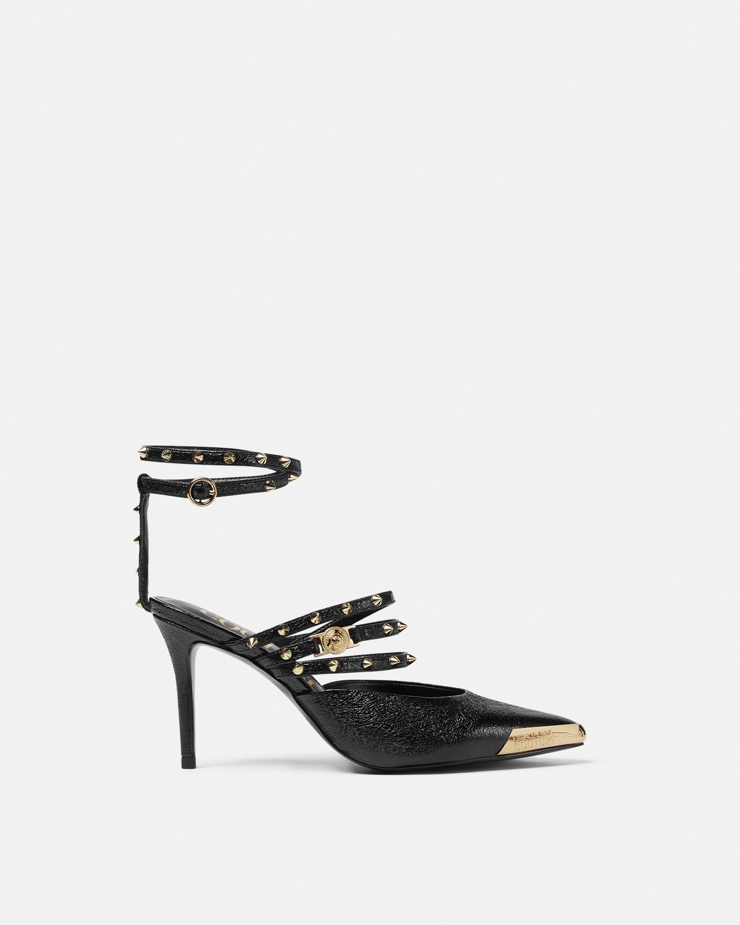 Studded Scarlett Slingback Mid Pumps