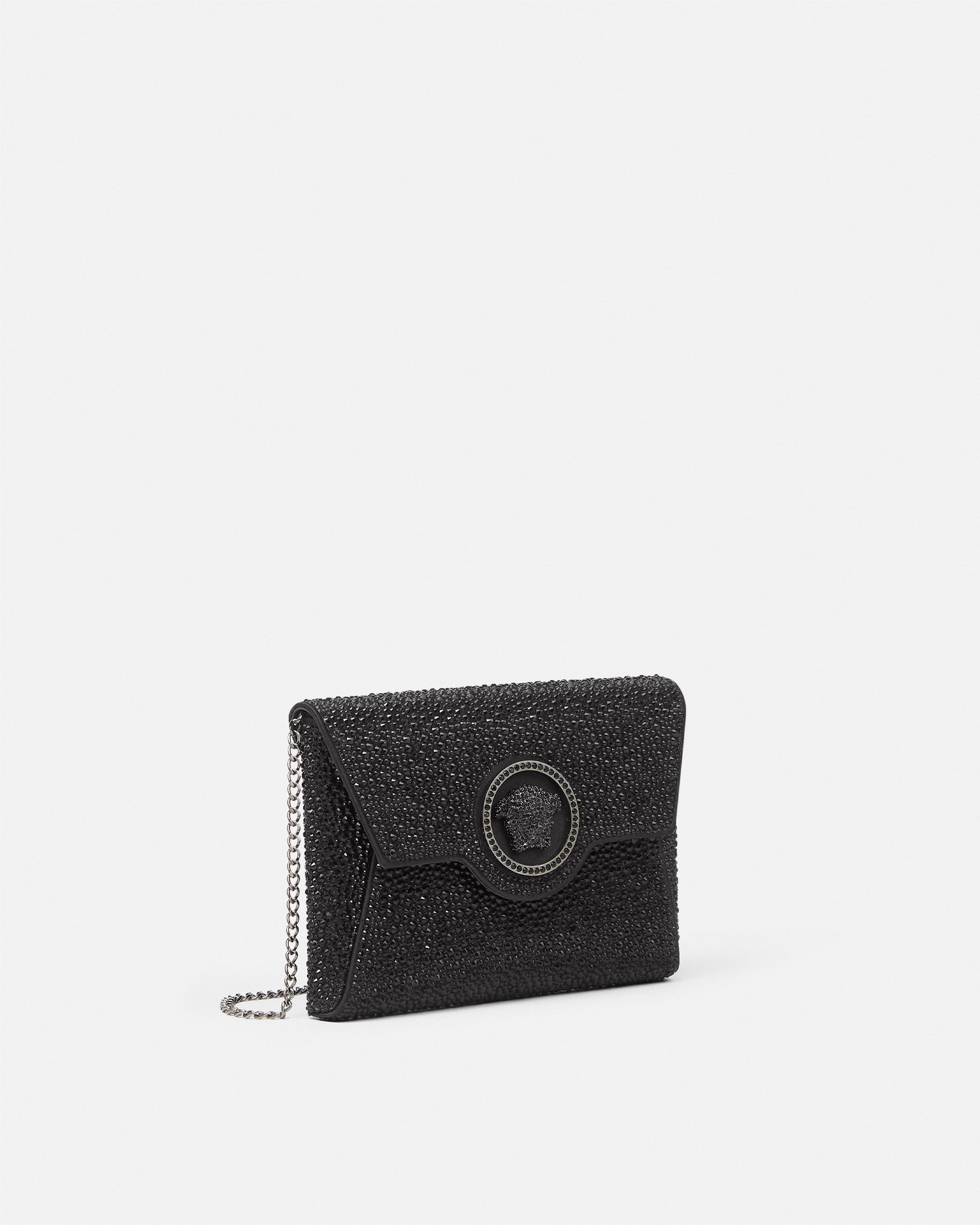 Crystal La Medusa Envelope Clutch
