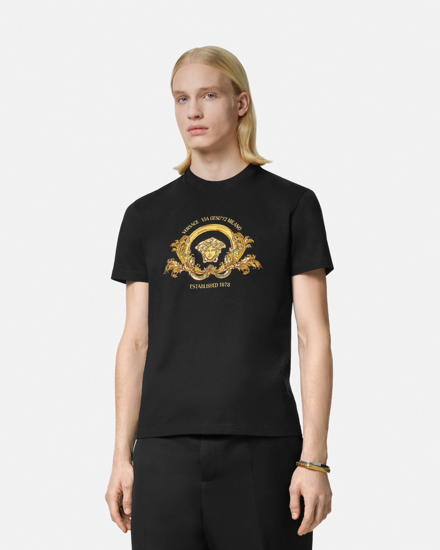 Embroidered Coupe Blason T-Shirt