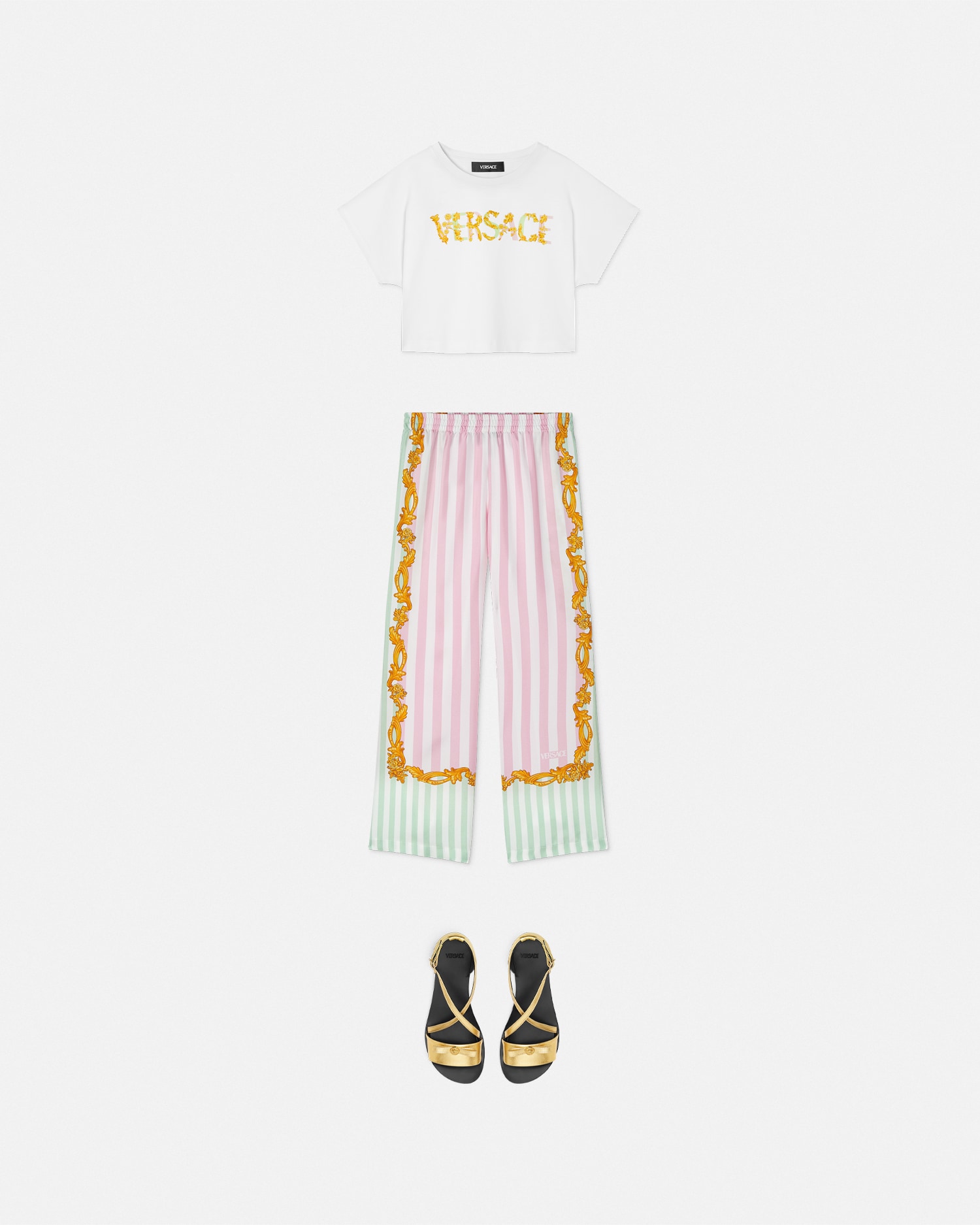 Versace Logo Kids T-Shirt