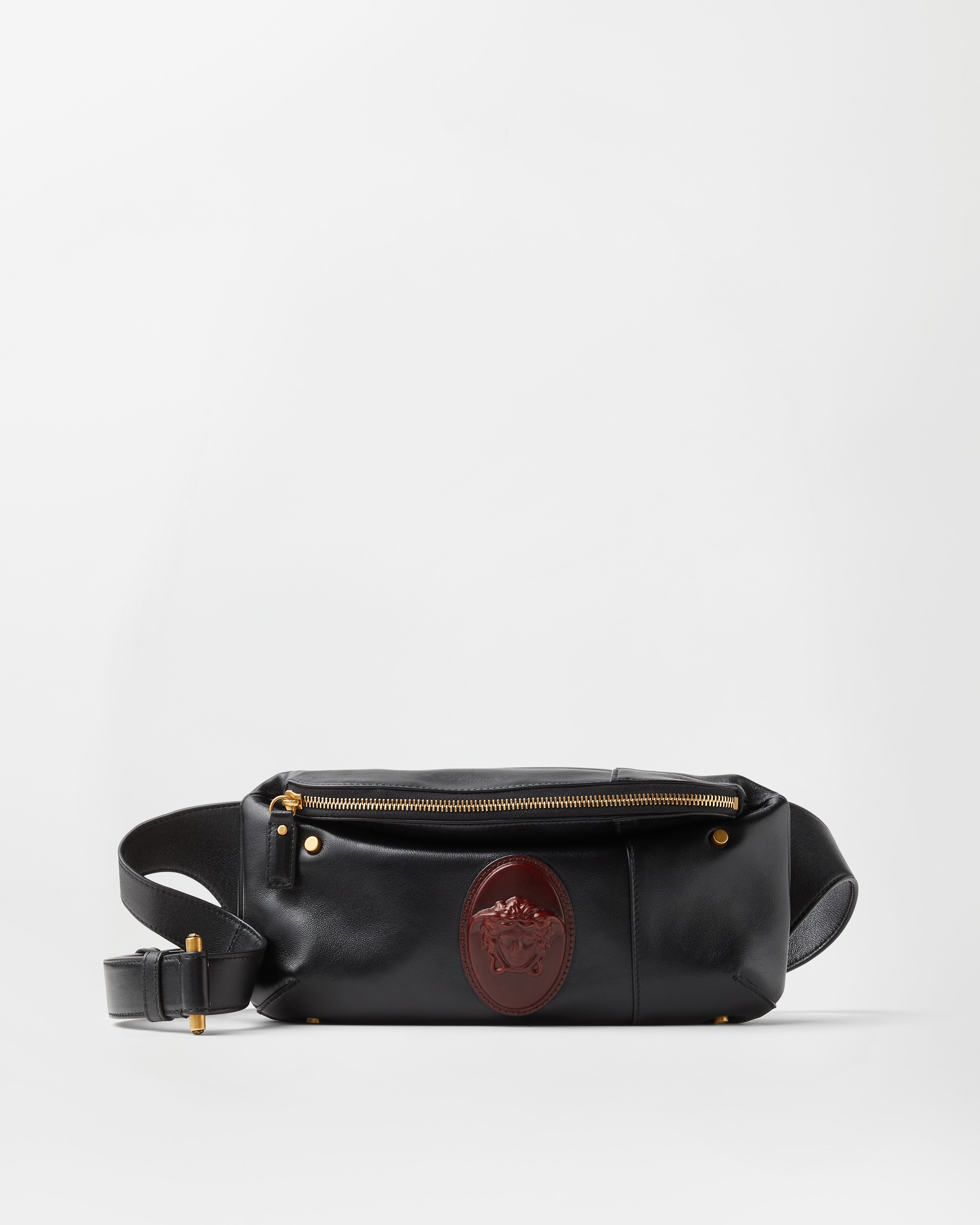 Versace Lou Small Nappa Belt Bag In Multi