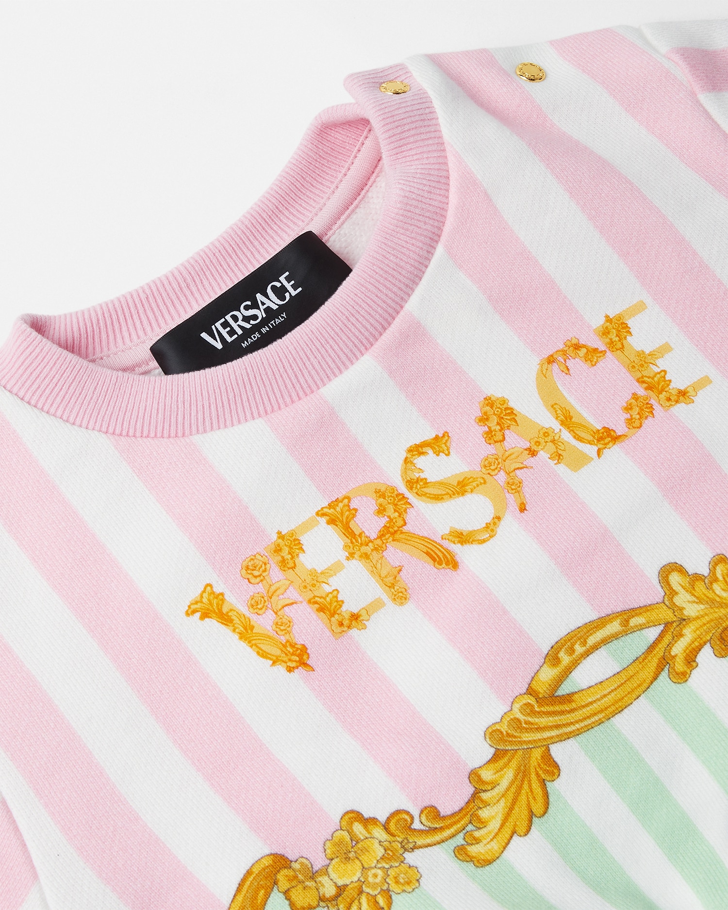 Barocco Pinstripe Kids Sweatshirt