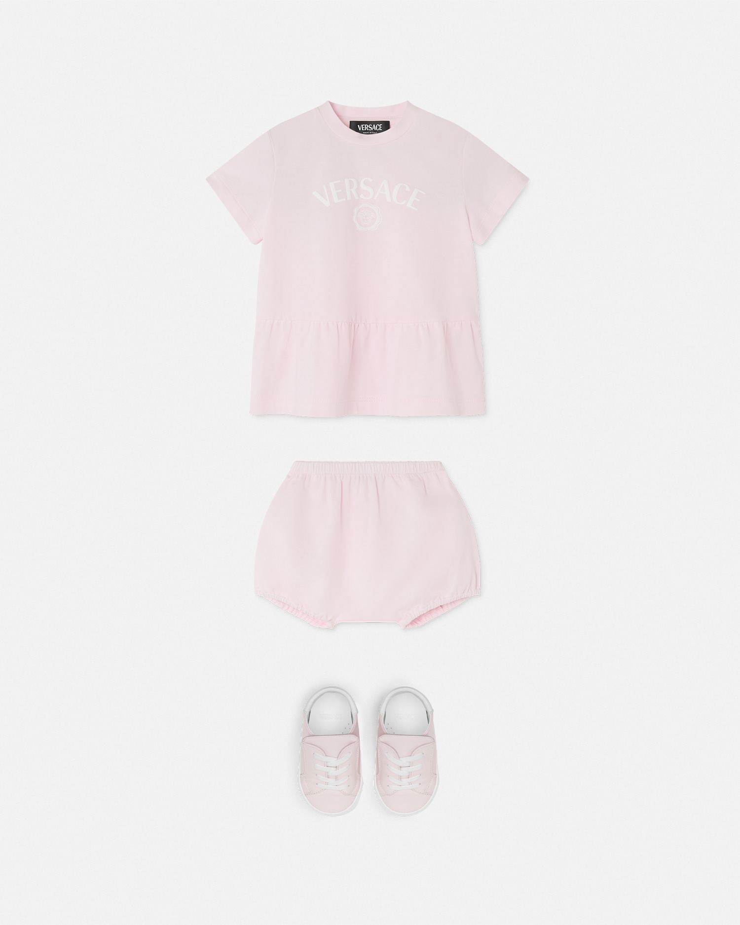 Versace Logo Baby Dress Set