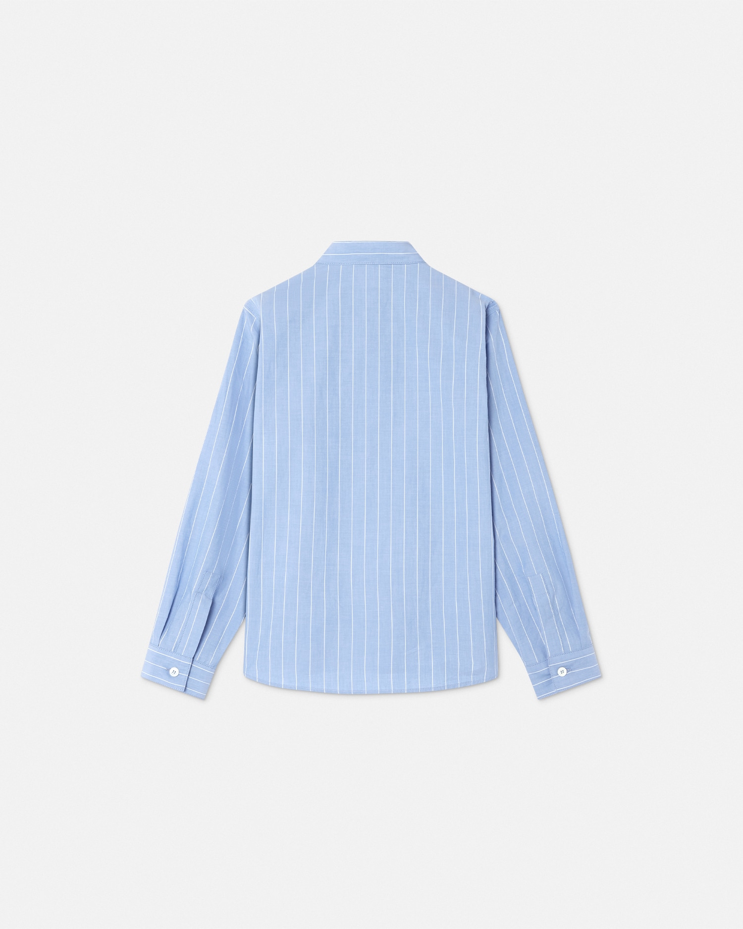 Safety Pin Logo Striped Kids Shirt