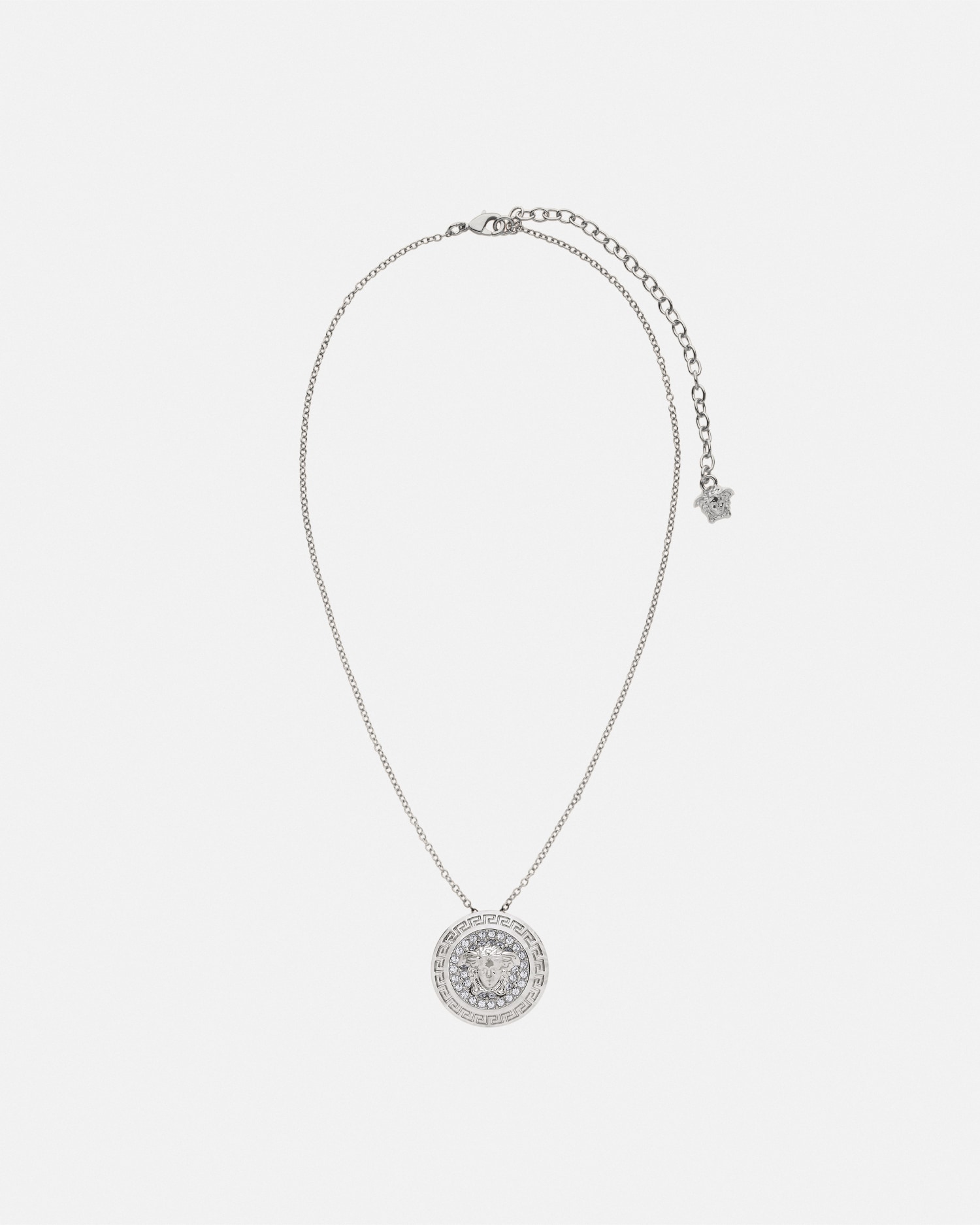La Medusa Crystal Necklace | VERSACE US