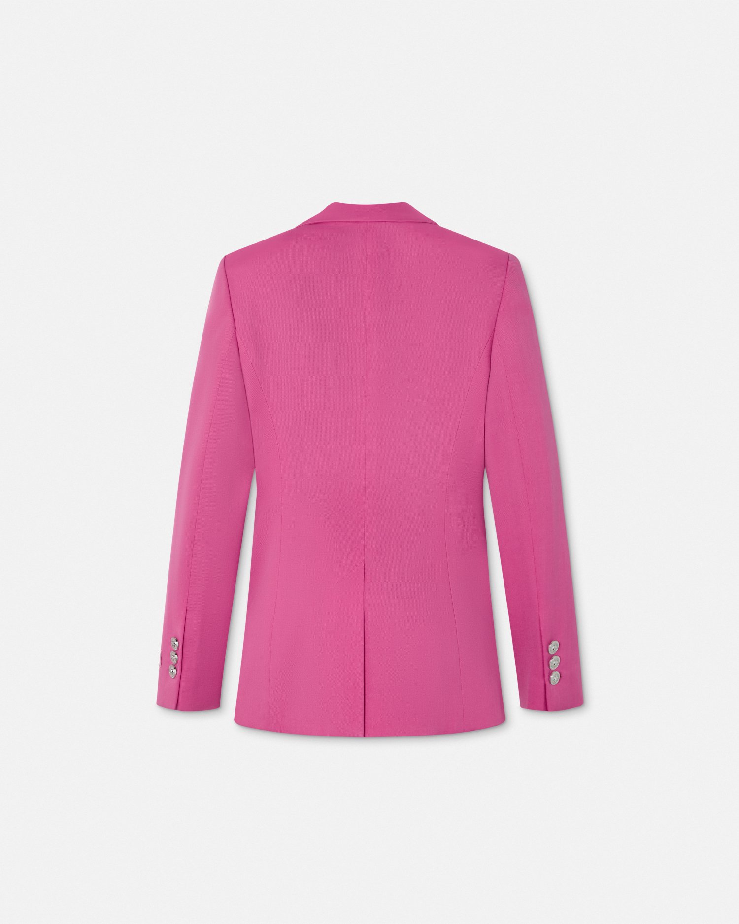 Wool Single-Breasted DV Blazer