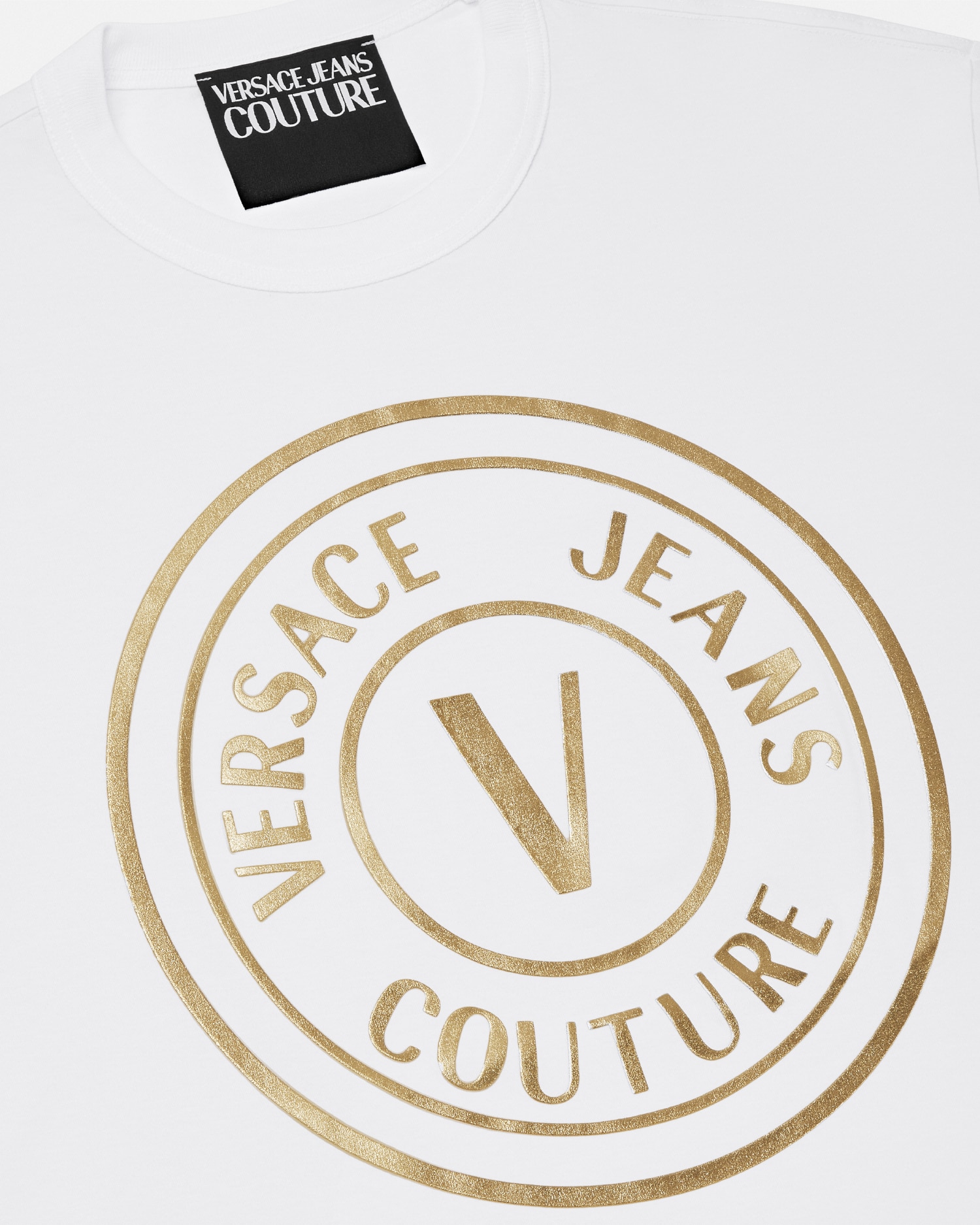V-Emblem Regular-Fit T-Shirt