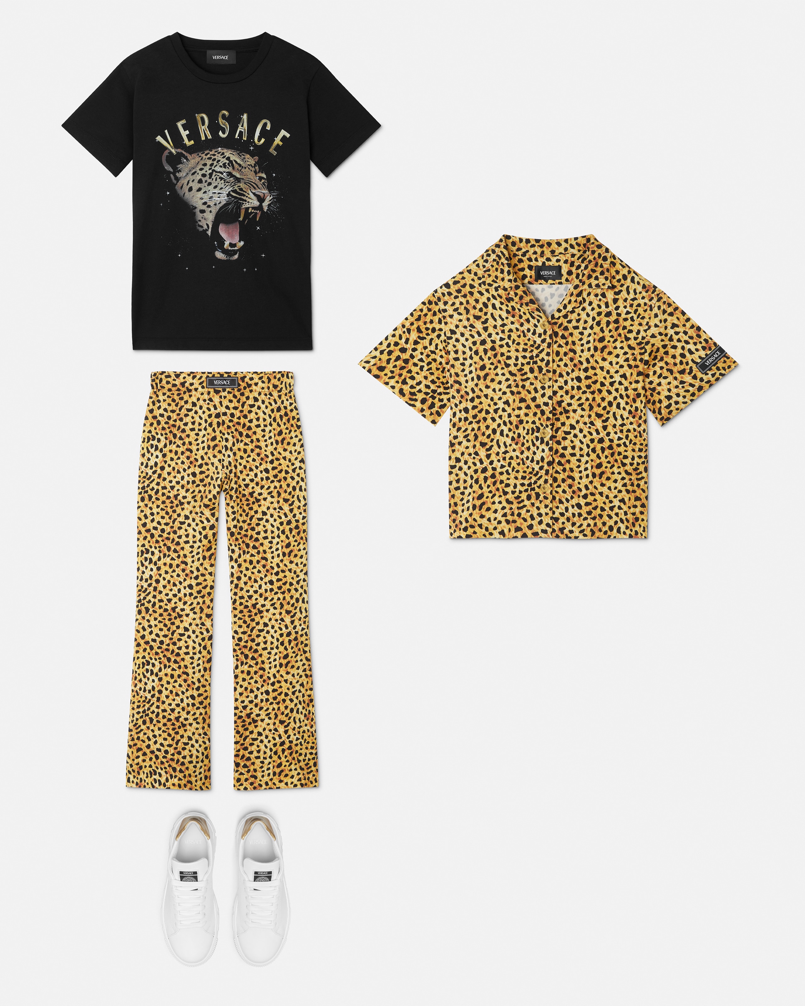 Kids Printed Cady Pants