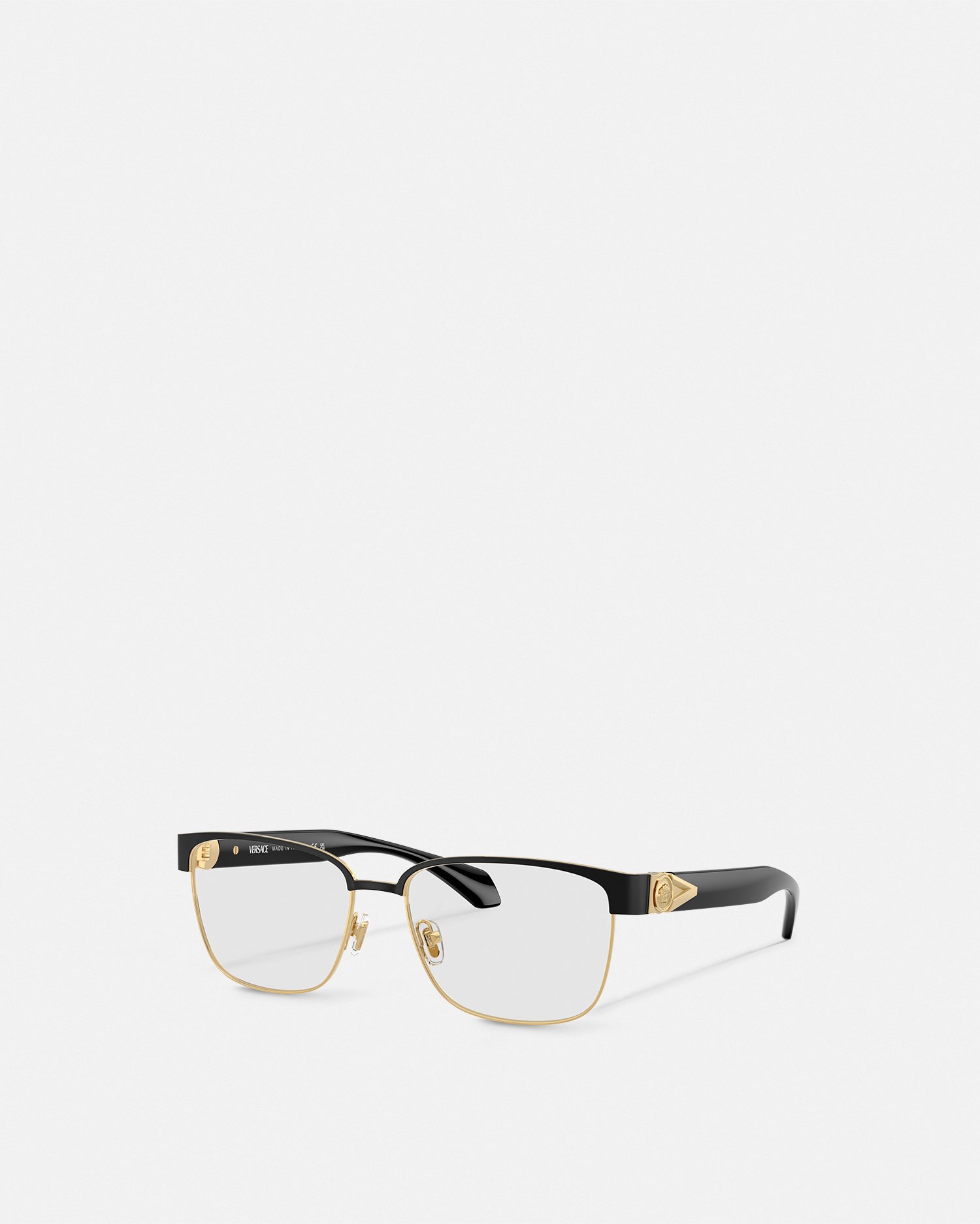 Versace Men's Eyeglasses, Ve3348 In Black+gold