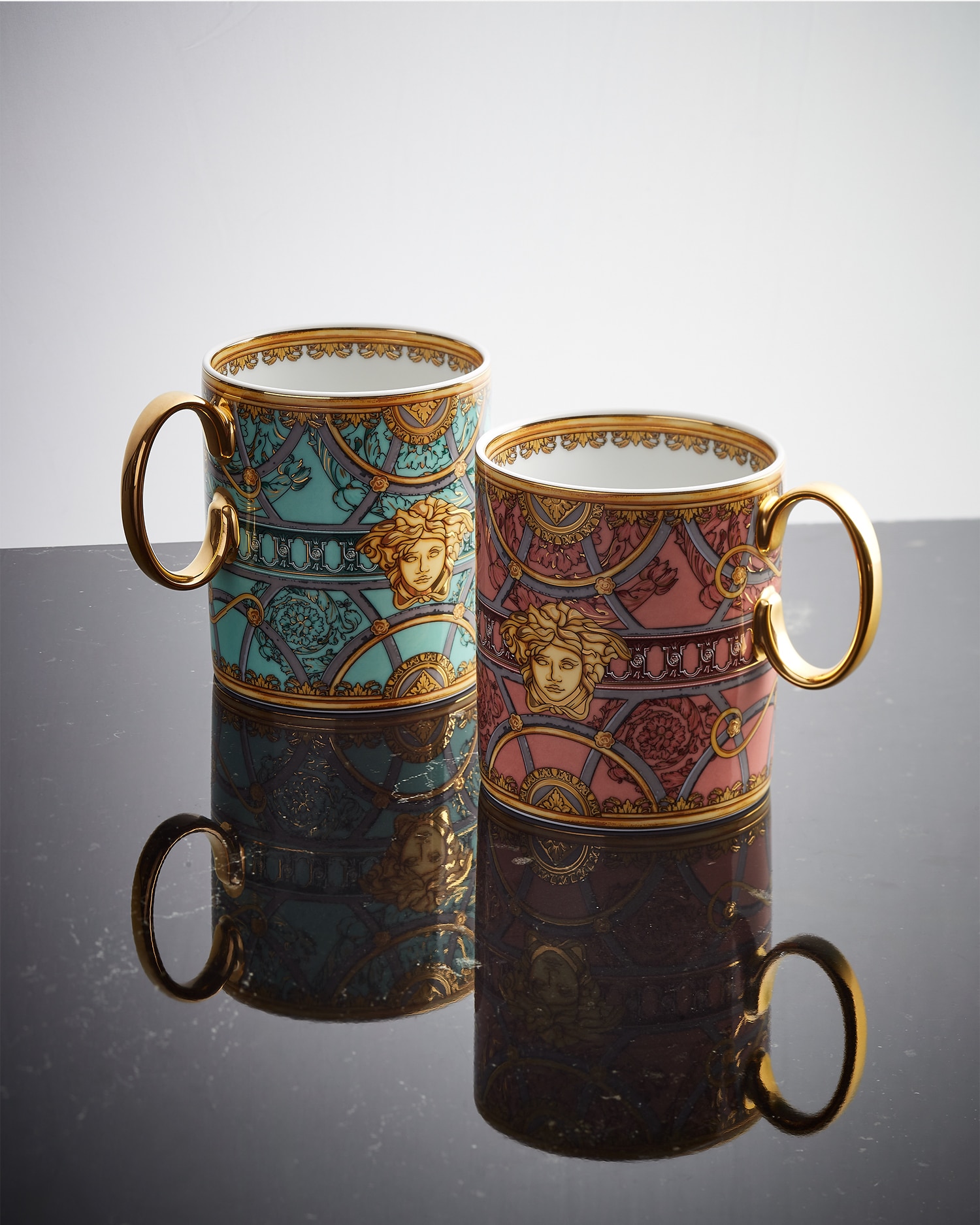 Versace Ensemble De 2 Mugs La Scala Del Palazzo