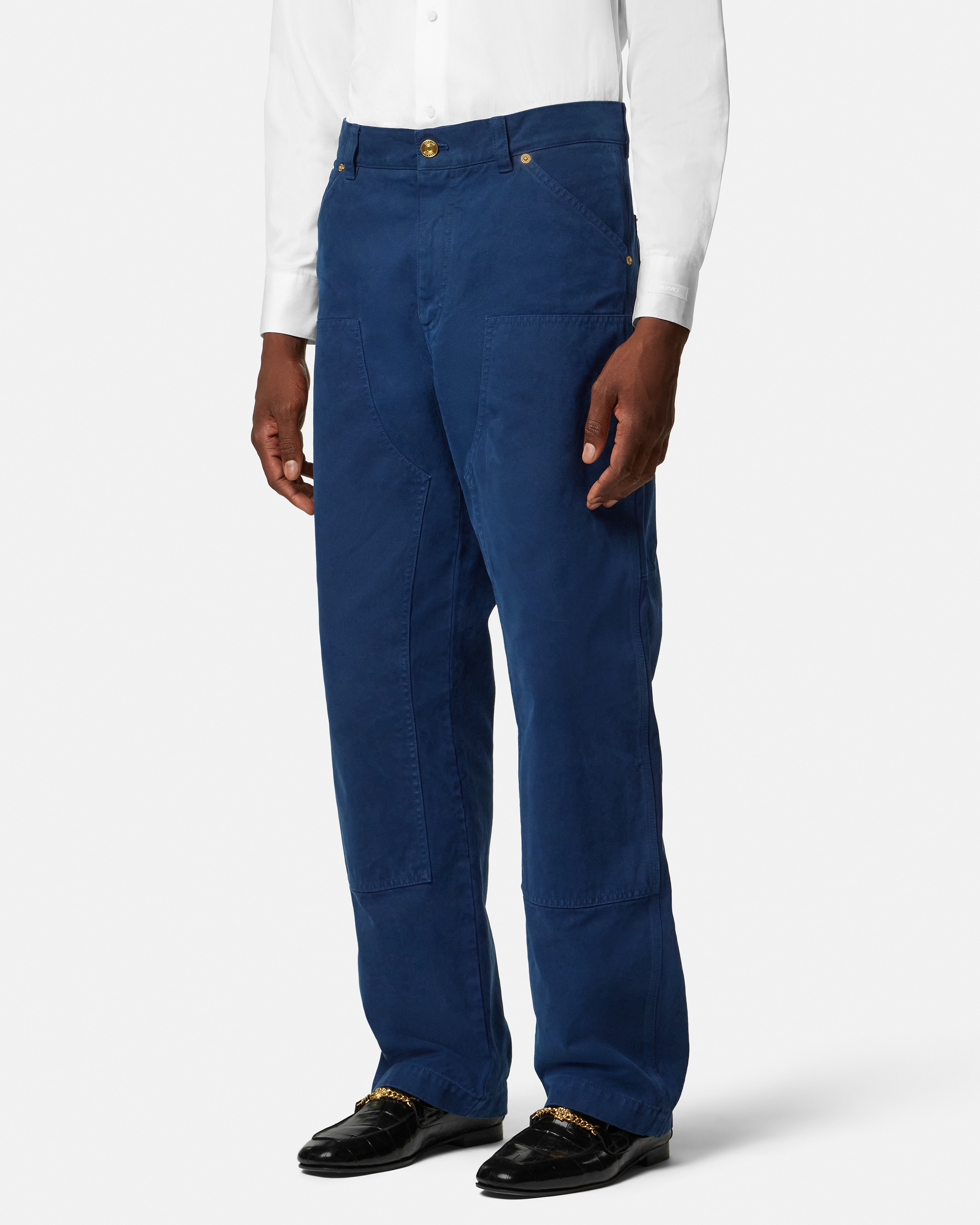 Overdyed Canvas Carpenter Pants