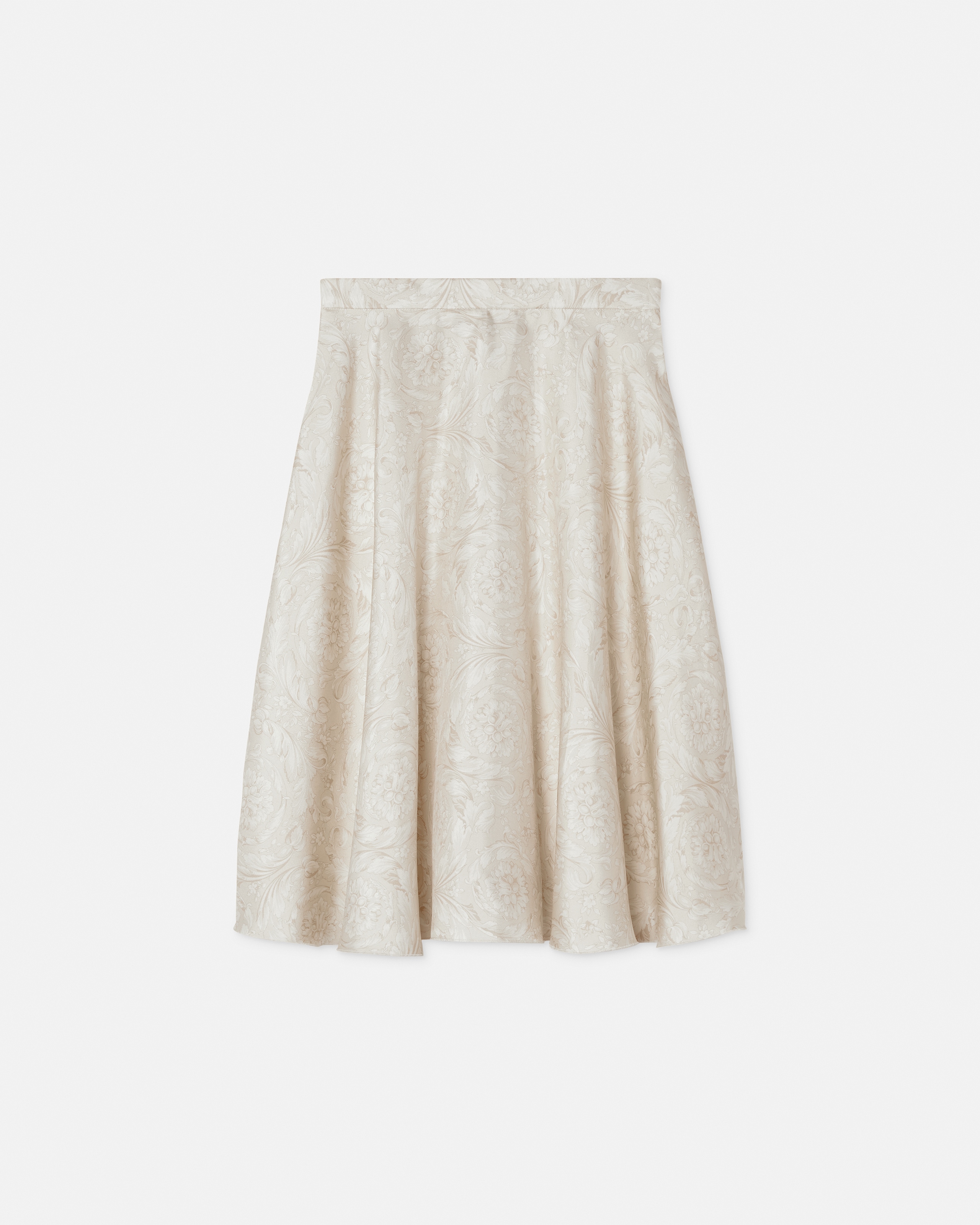 Kids Printed Twill Pleated Skirt