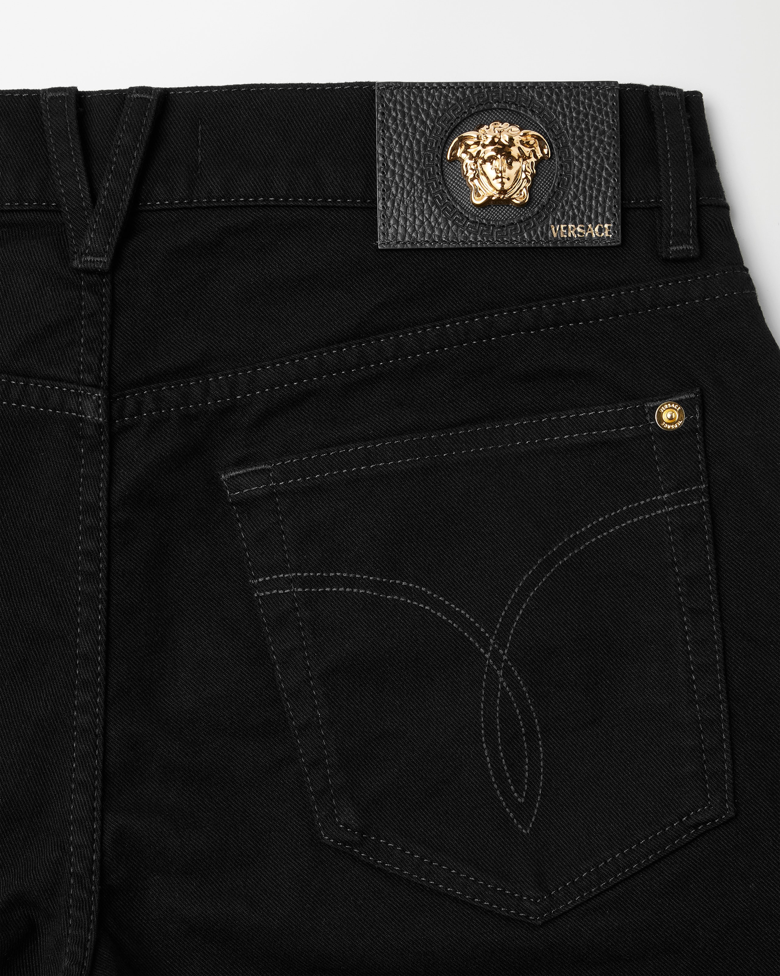 Slim Jeans Black | VERSACE IN