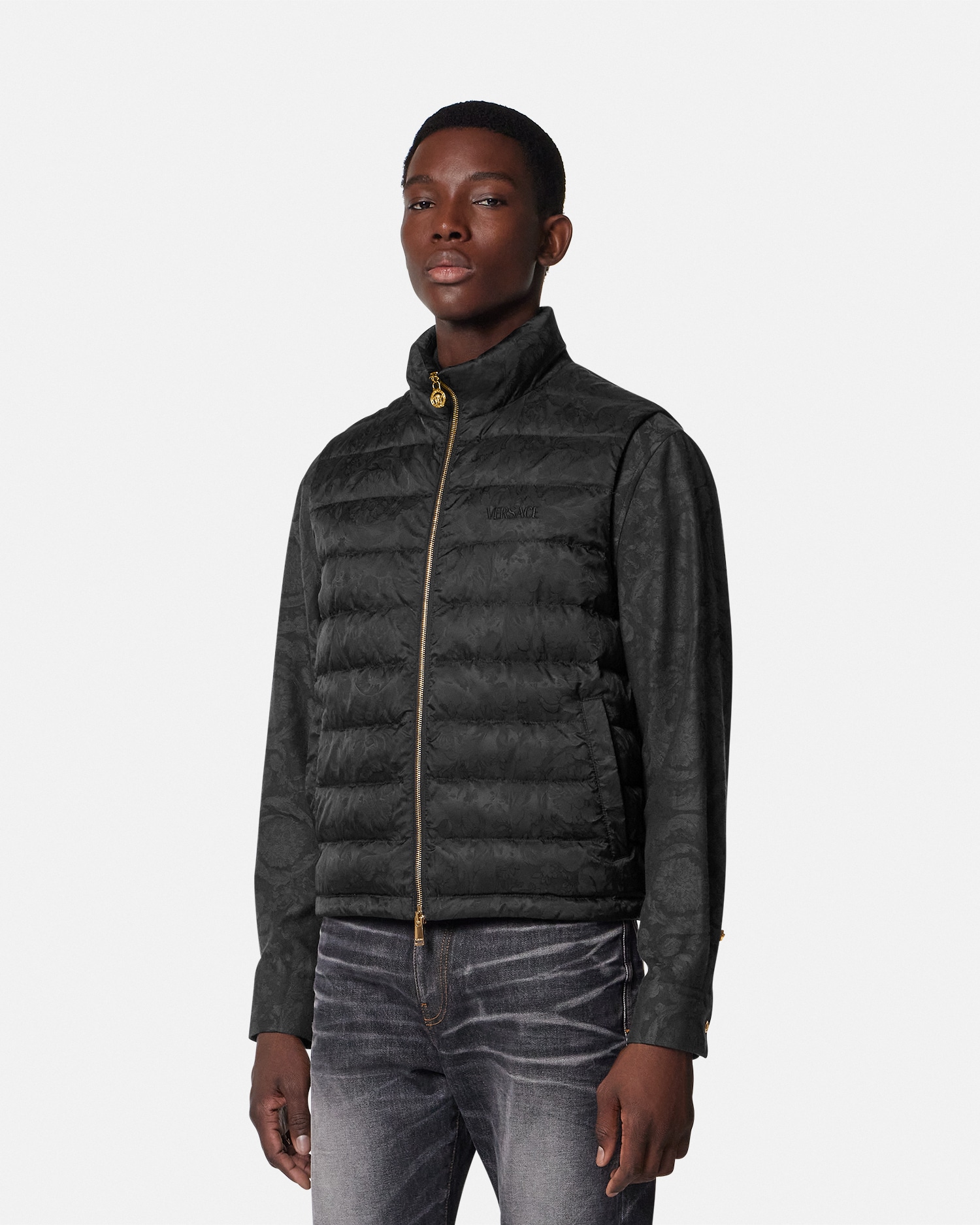 Men's Designer Bomber, Leather & Blouson Jackets | VERSACE