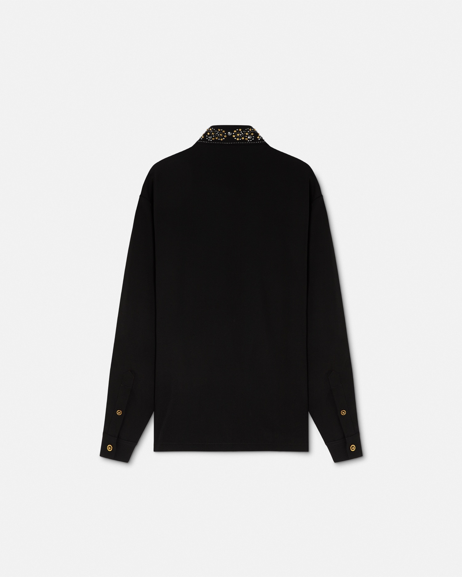 Studded Wool Overshirt