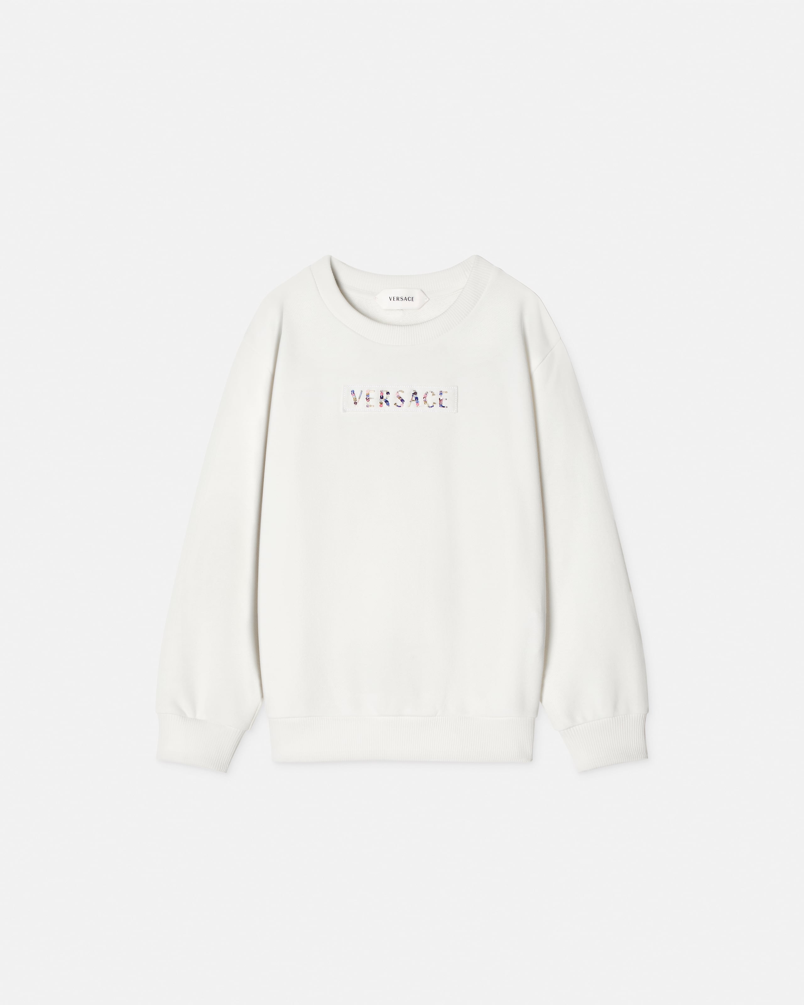 Girls' Designer Hoodies, Sweatshirts & Knitwear | VERSACE US