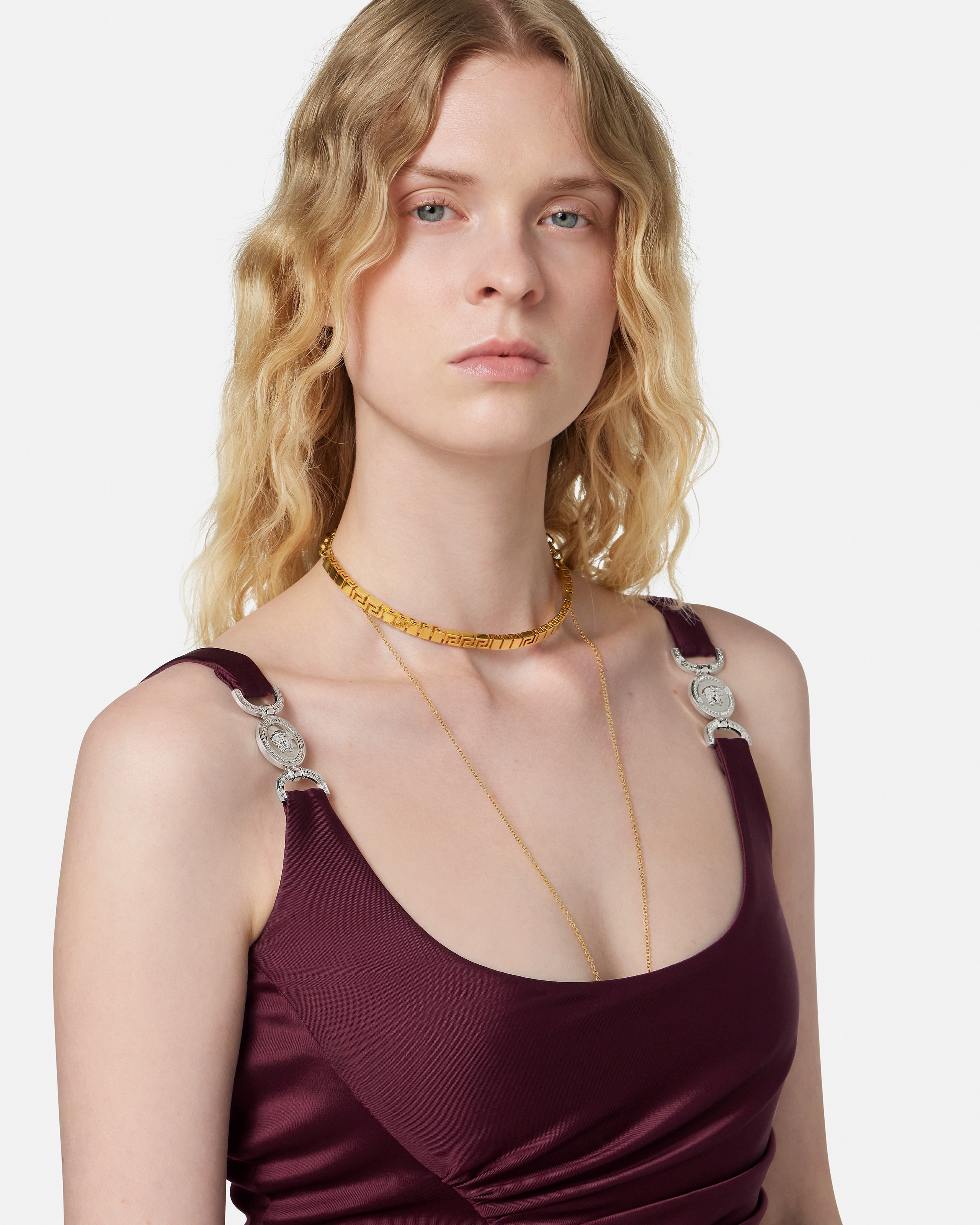 Viscose-Jersey Draped Bodysuit