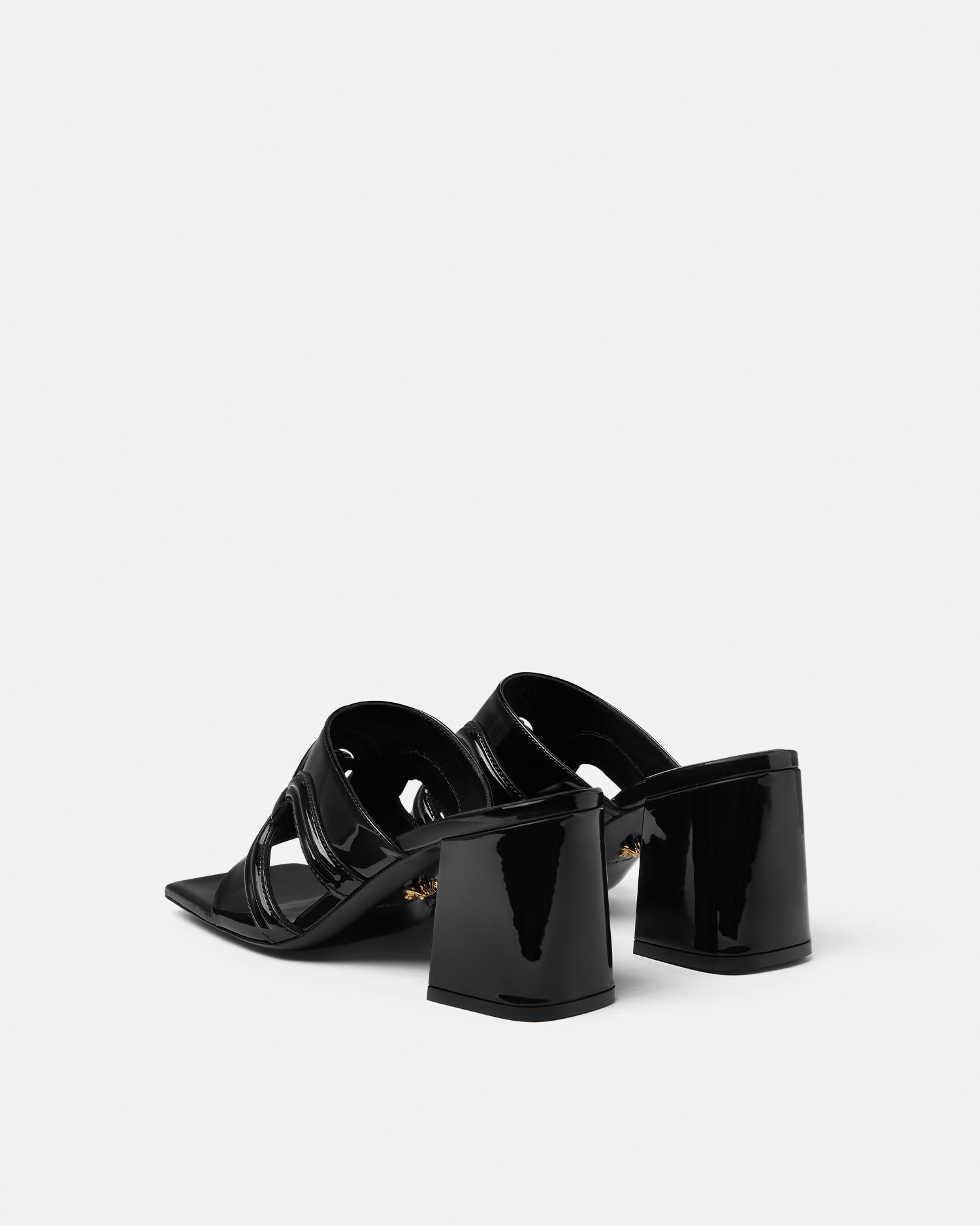 Medusa '95 Patent Mules 70 mm