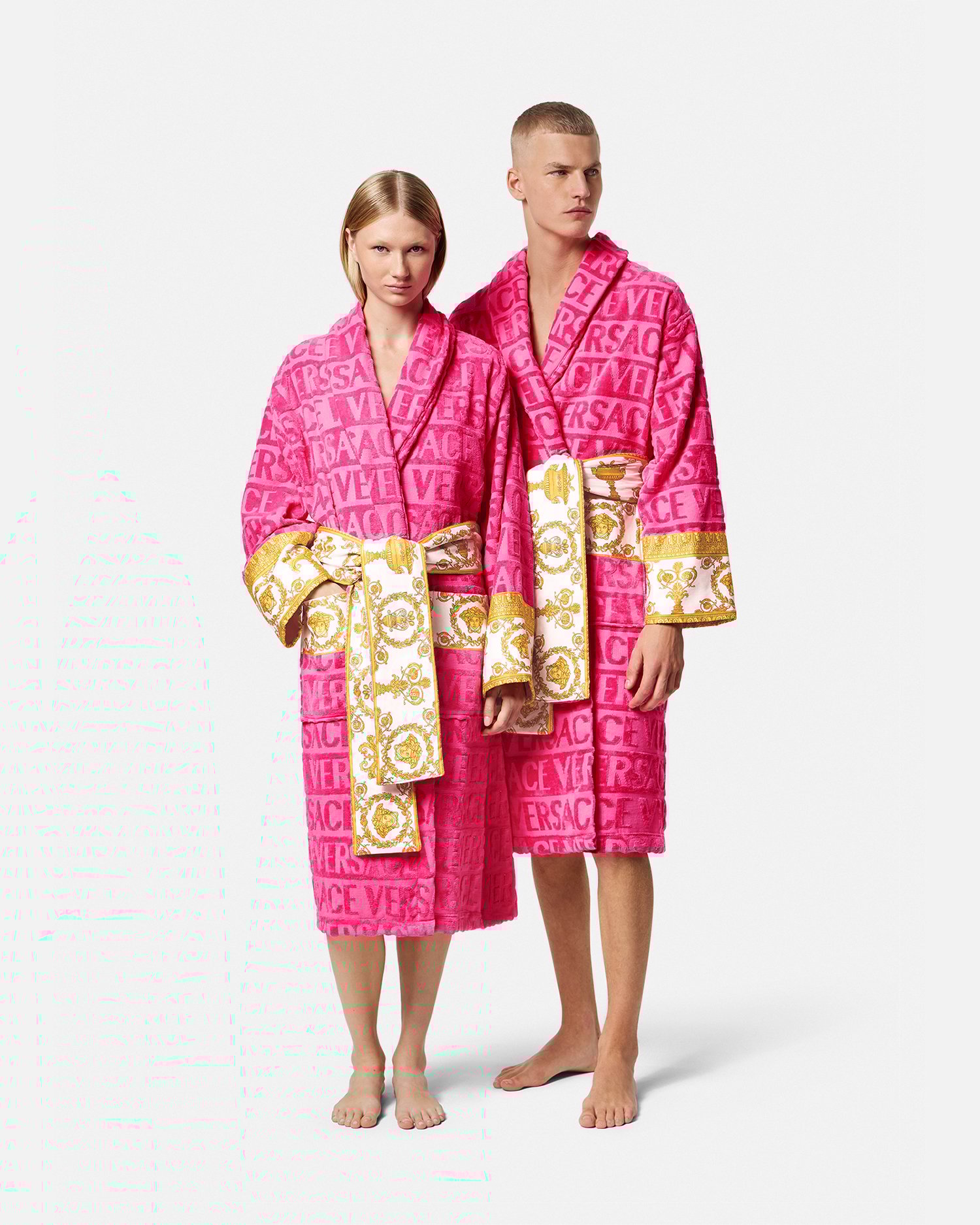 Peignoir I Baroque In Pink