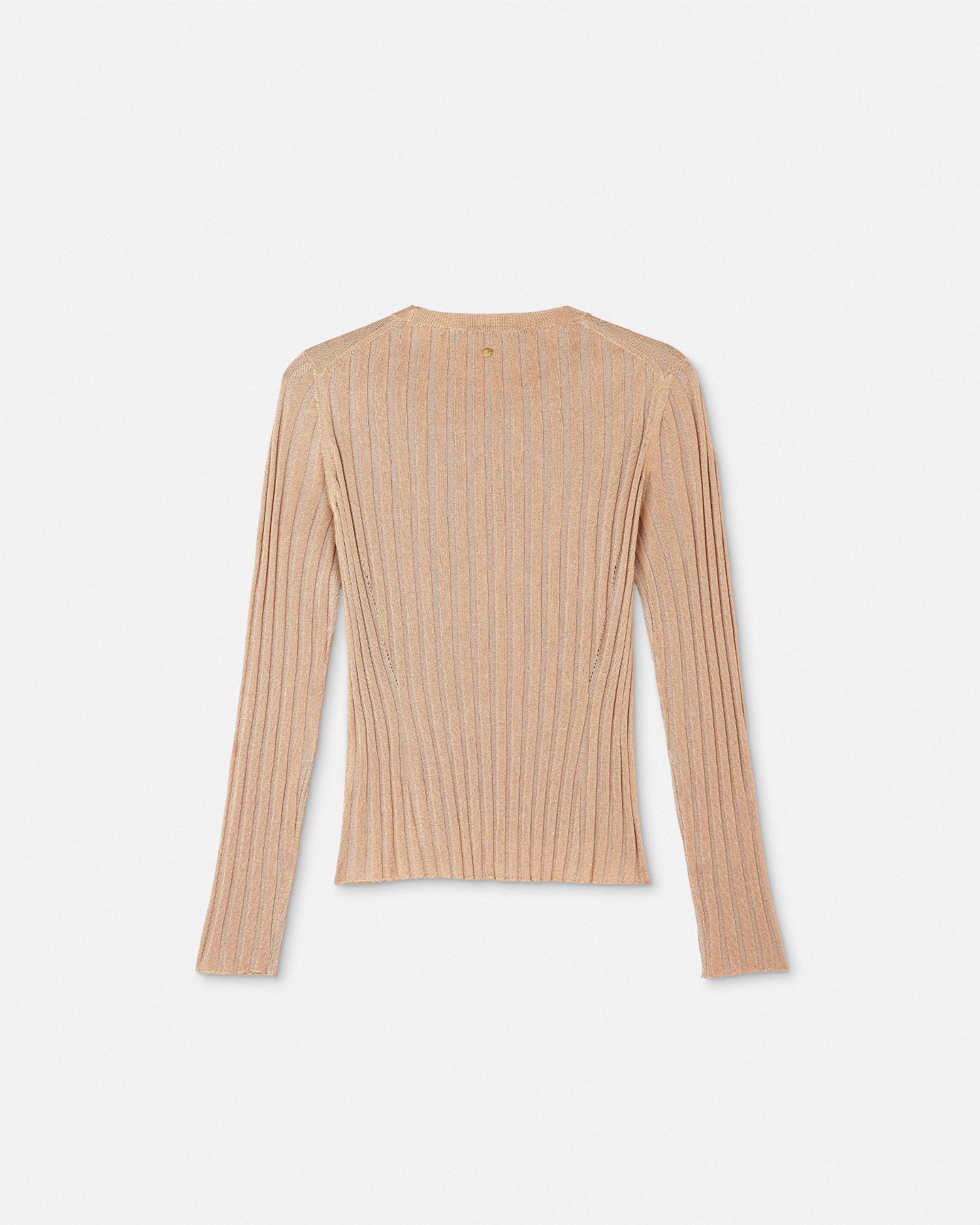 Ribbed Knit Fitted Top