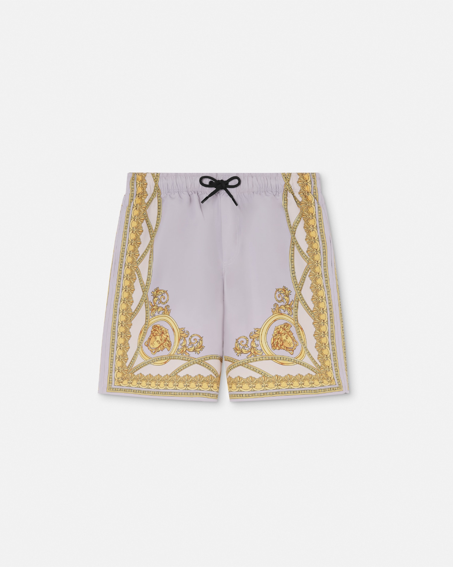 Versace Lila La Coupe Des Dieux Bath Sort In Gris+imprimer