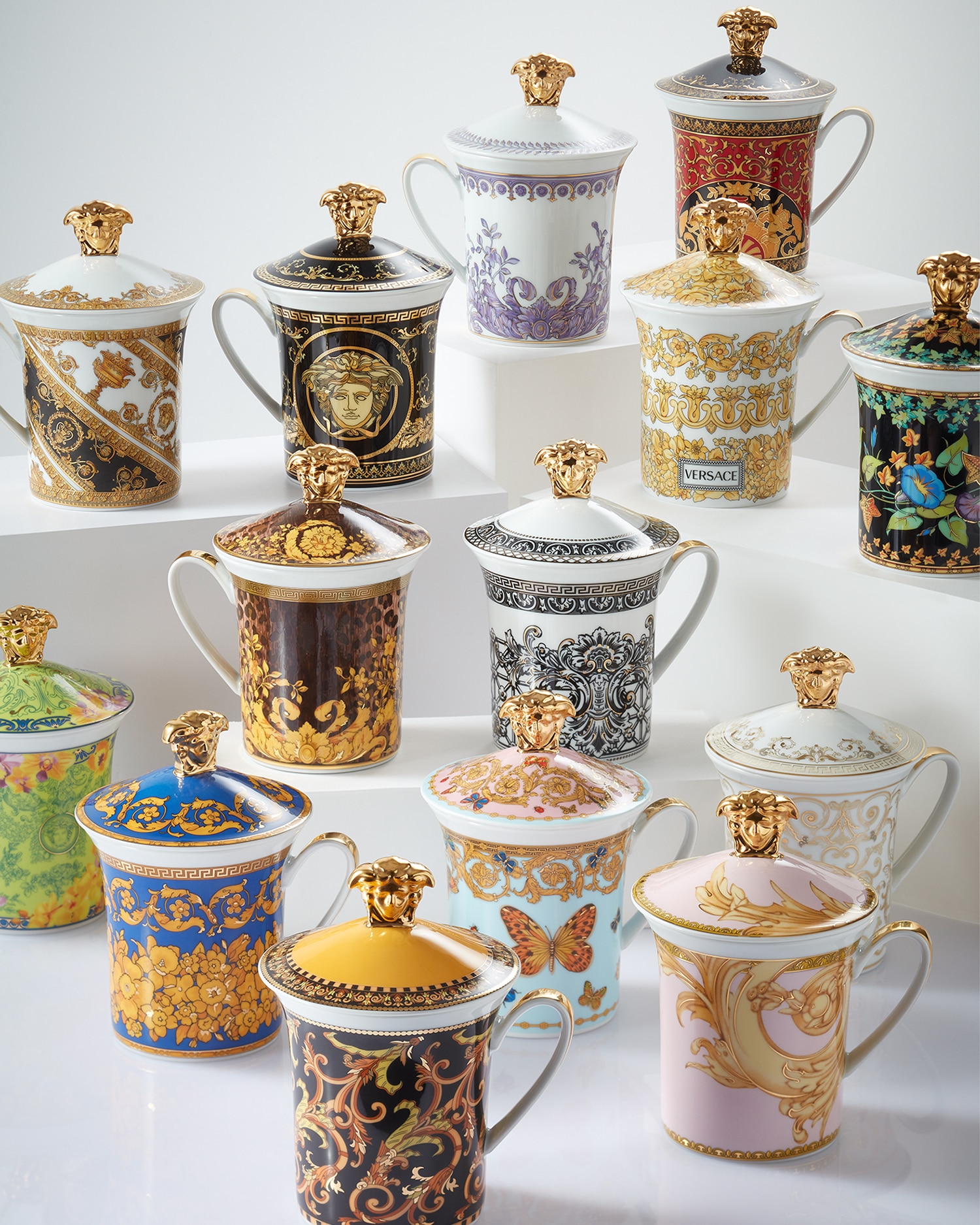 Shop Versace Porcellane E Cristalli Barocco Mug