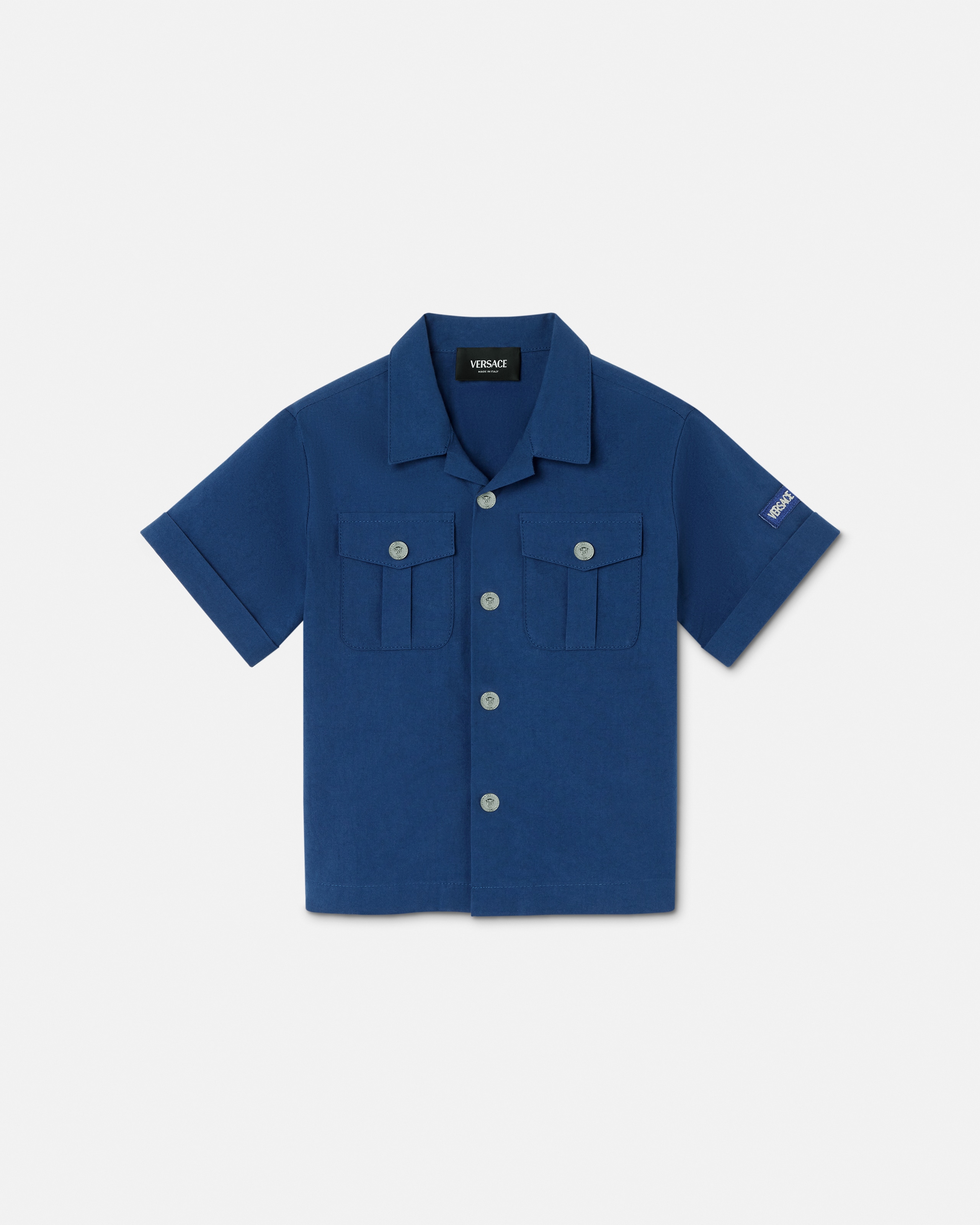 Kids Embroidered Cotton Shirt