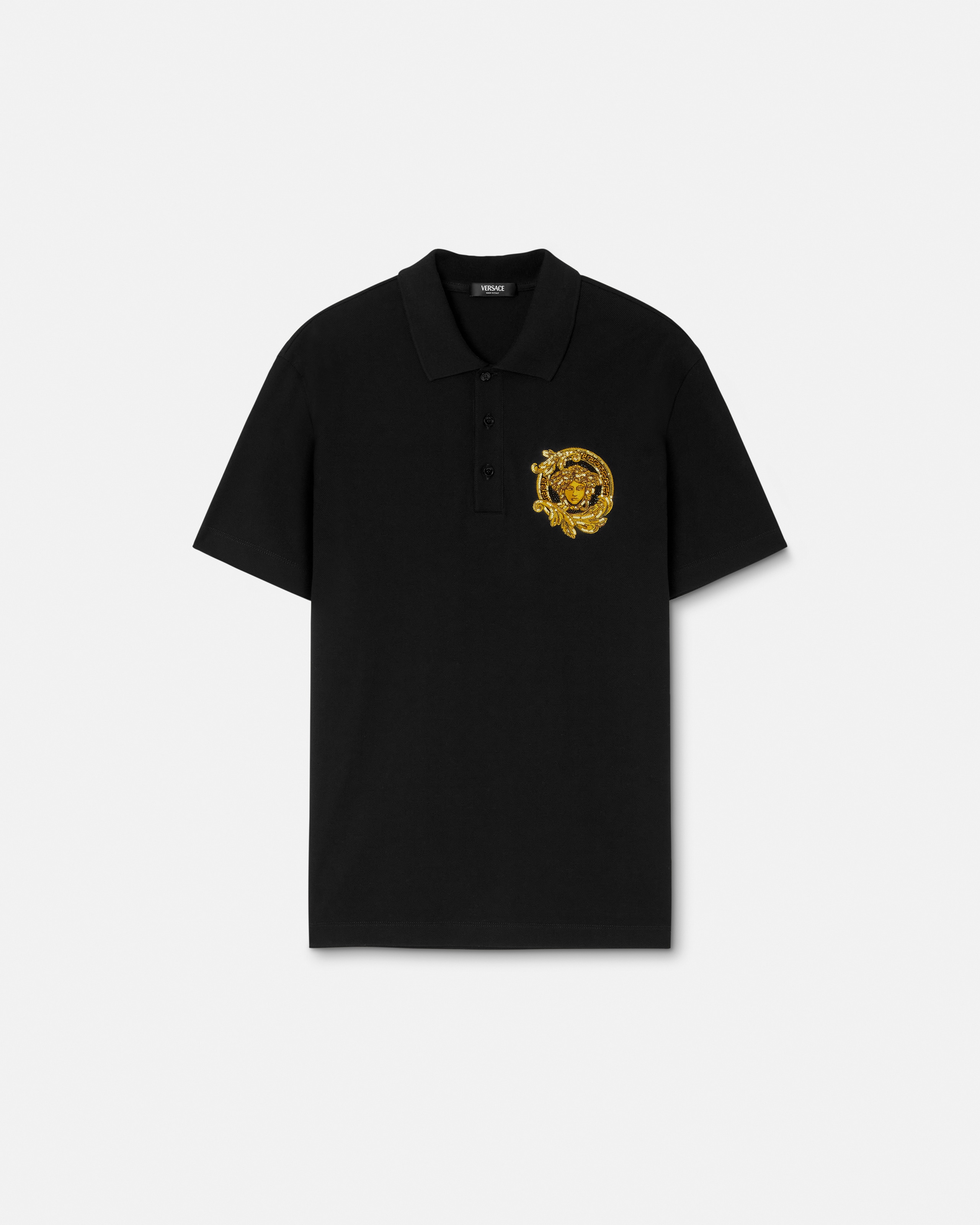 Embroidered Cotton Piqué Polo