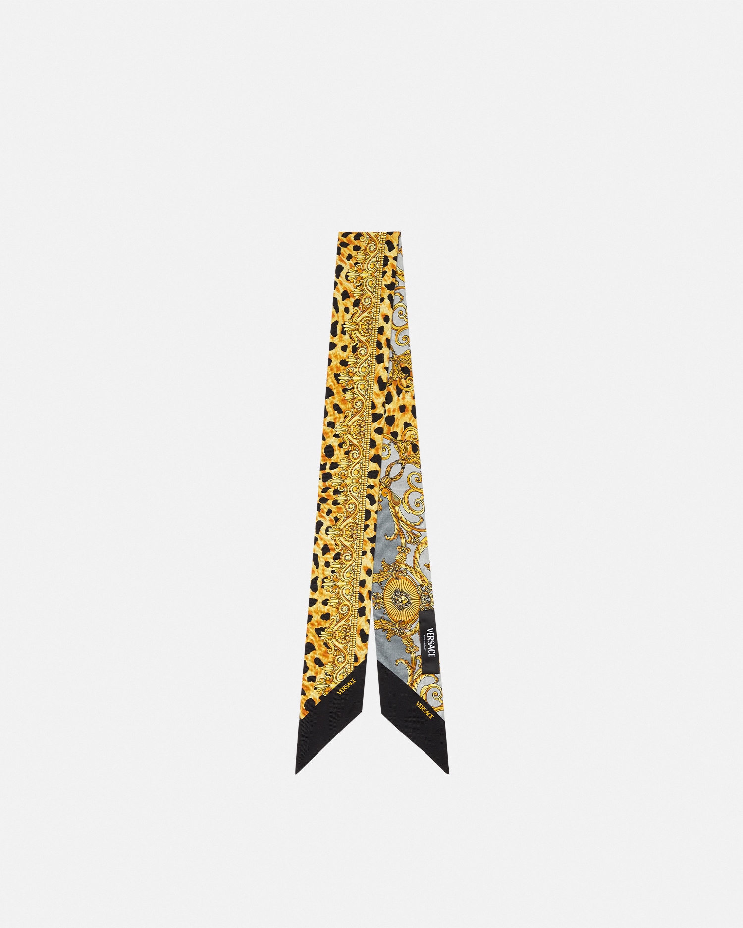 Cheetah Barocco Silk Lavallière