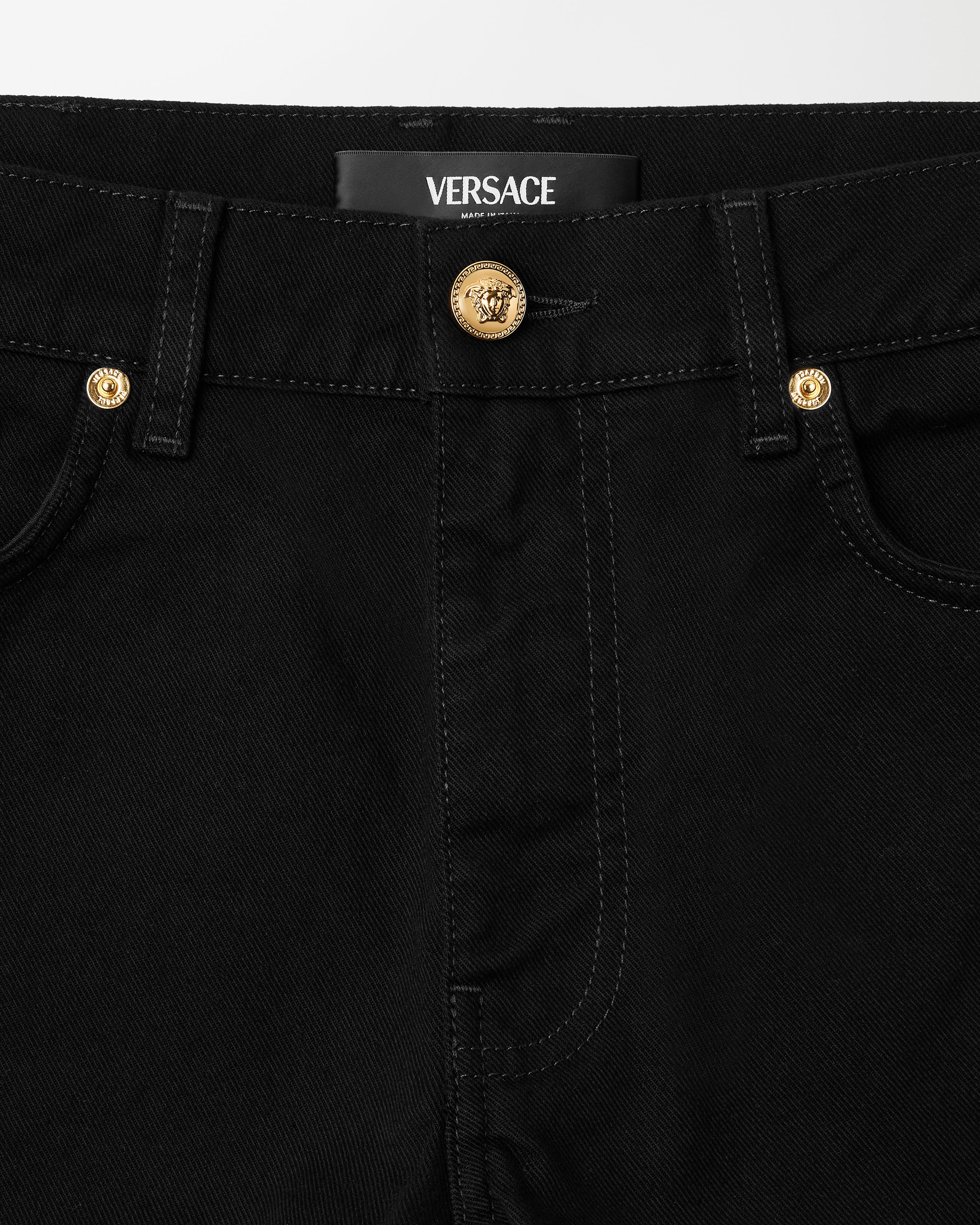 Slim Jeans Black | VERSACE US