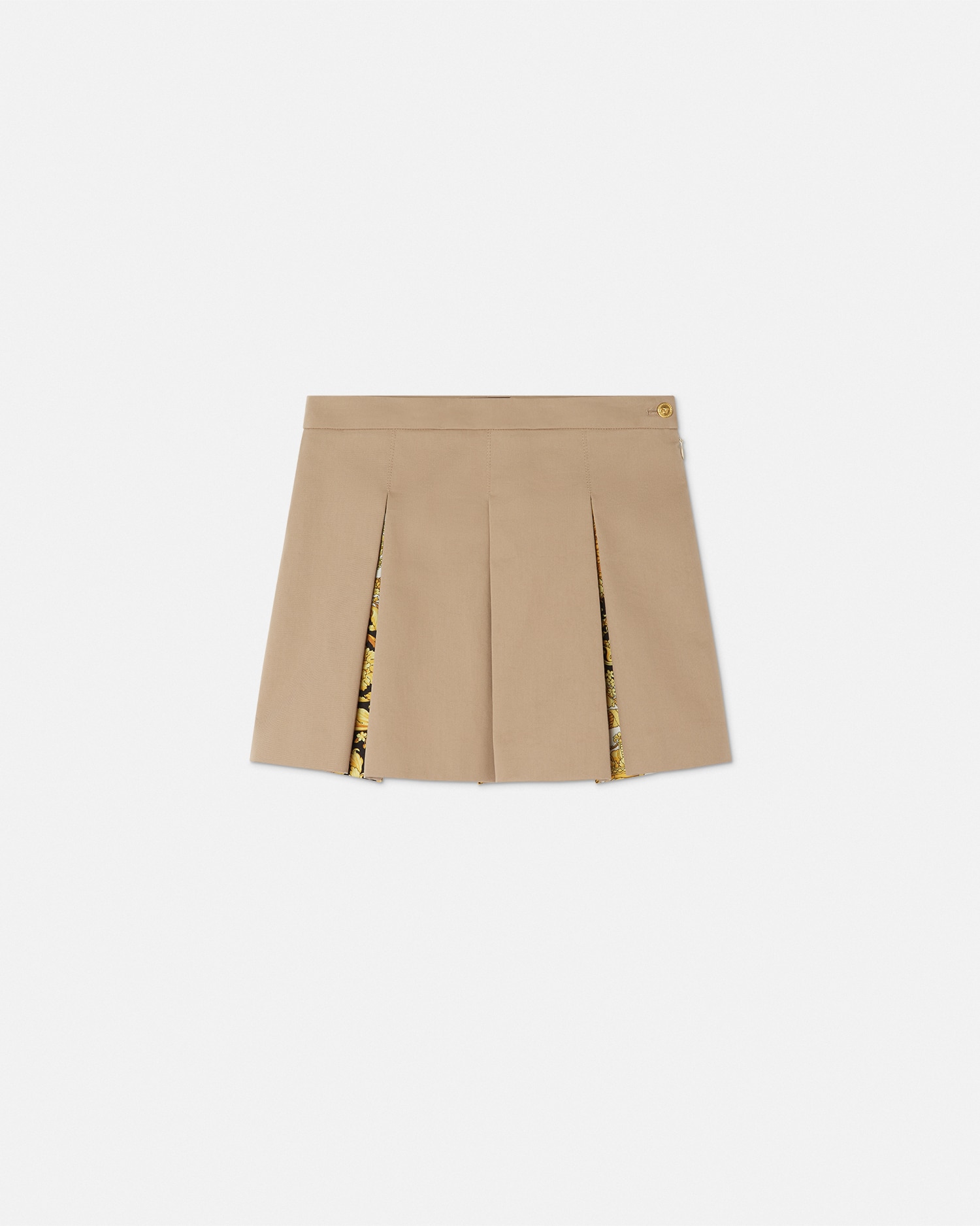 Versace Jupe Plissée Barocco Foulard Kids In Sand