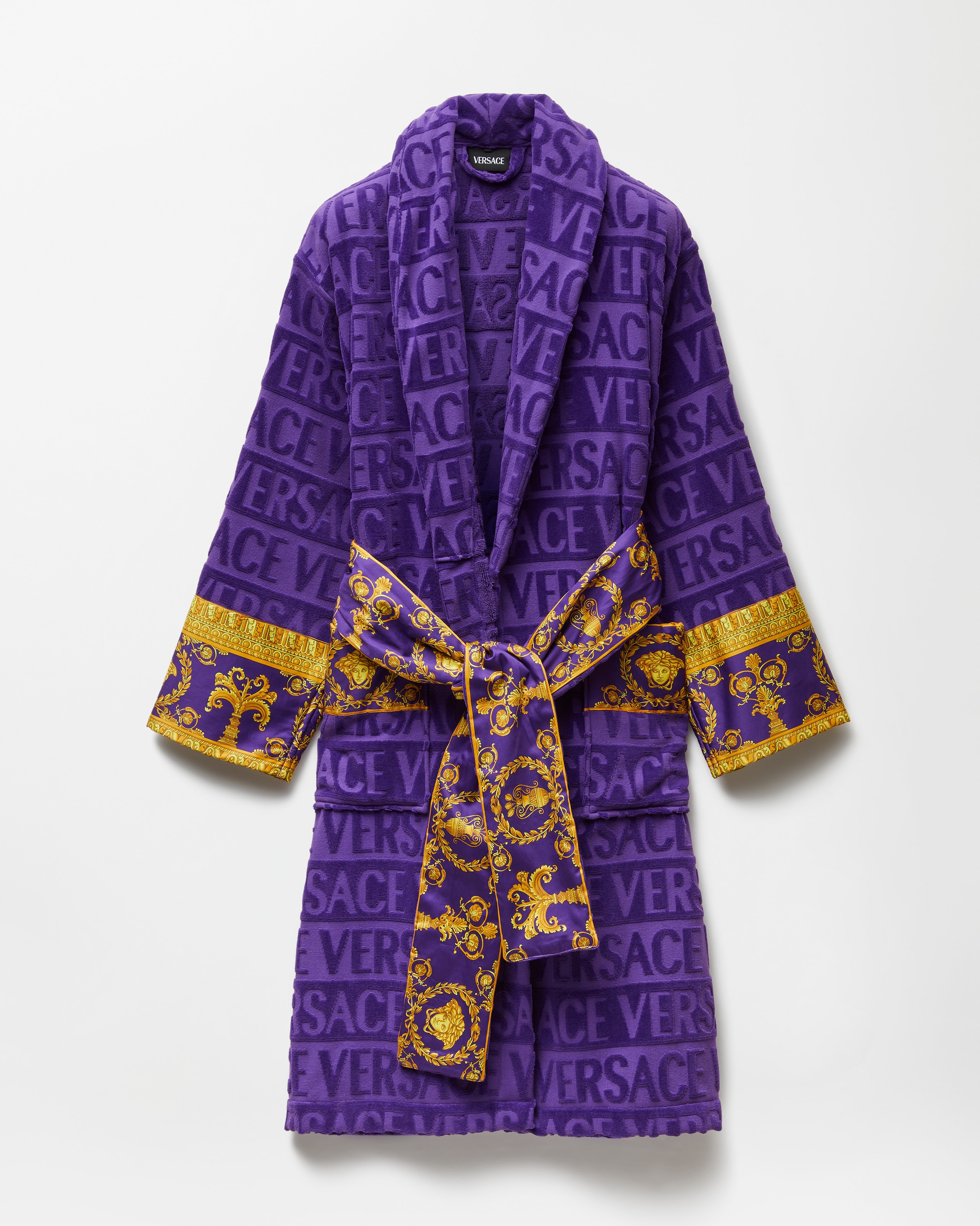 Versace Peignoir I ♡ Baroque In Purple