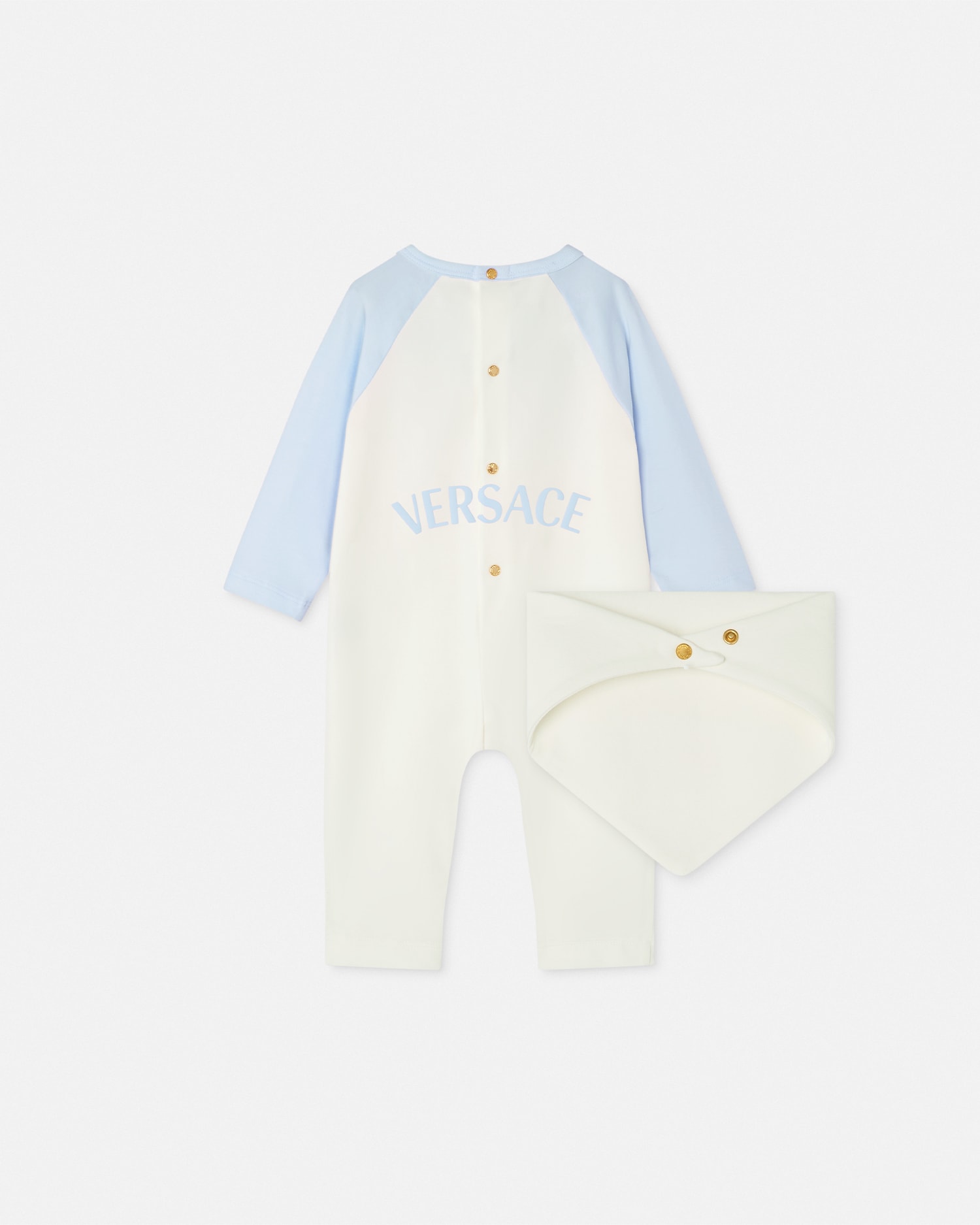 Versace Logo Baby Sleepsuit Set