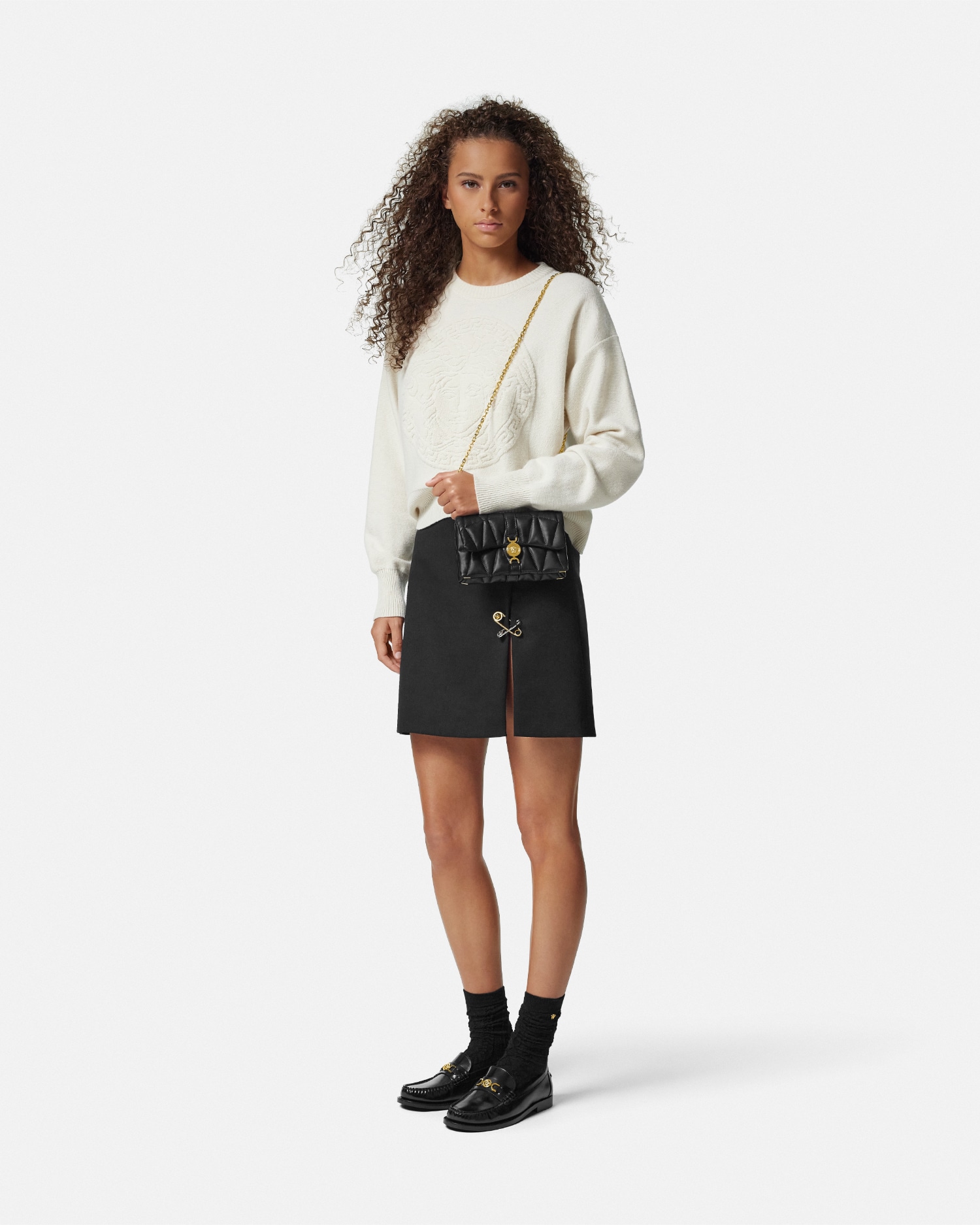 Kleio Quilted Nappa Mini Bag