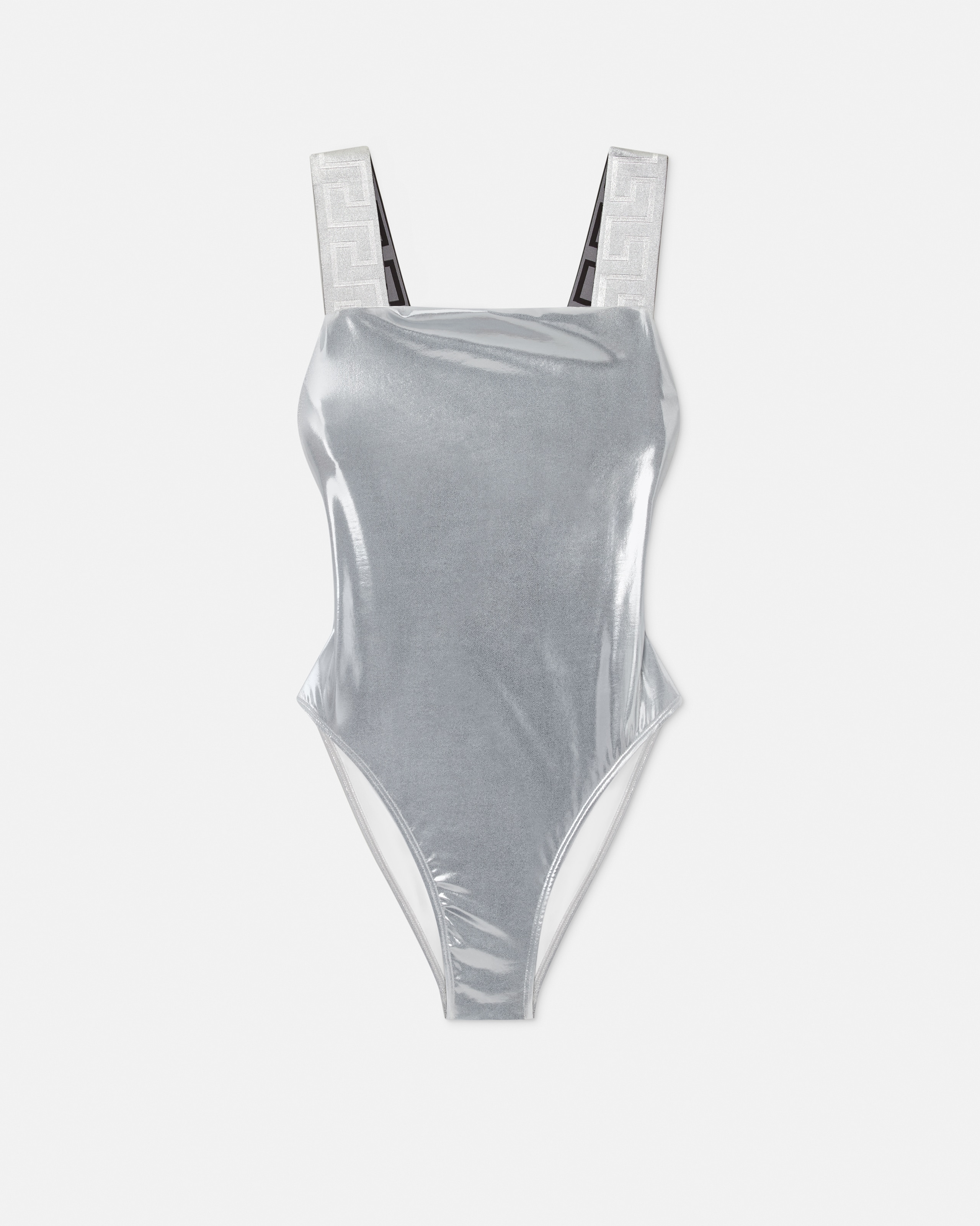 Metallic One-Piece Swimsuit