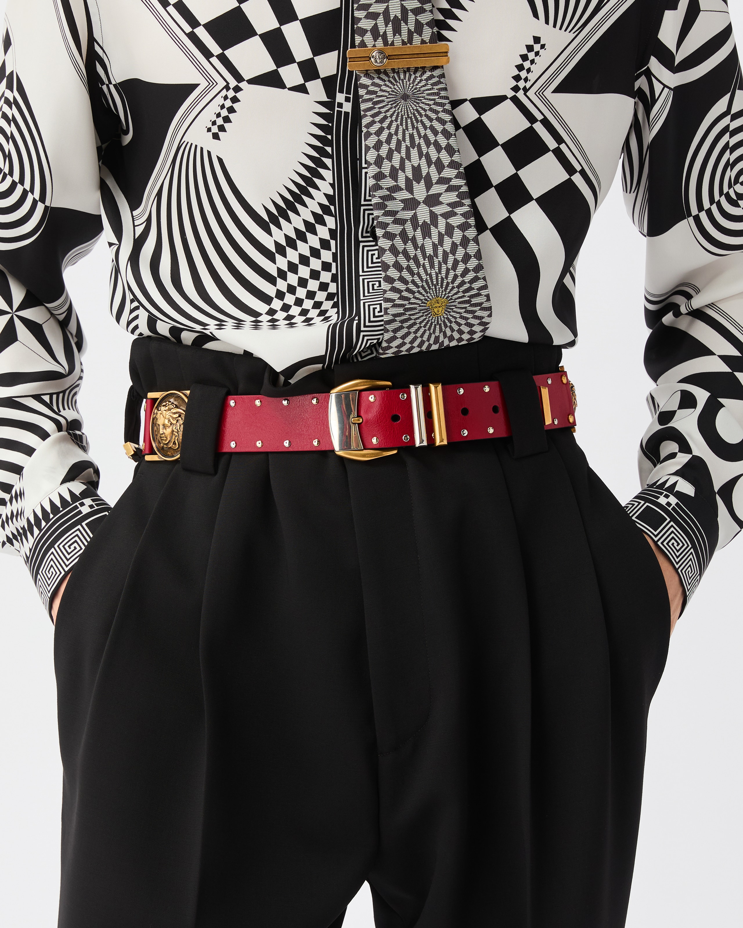 Men's Designer Belts | VERSACE US