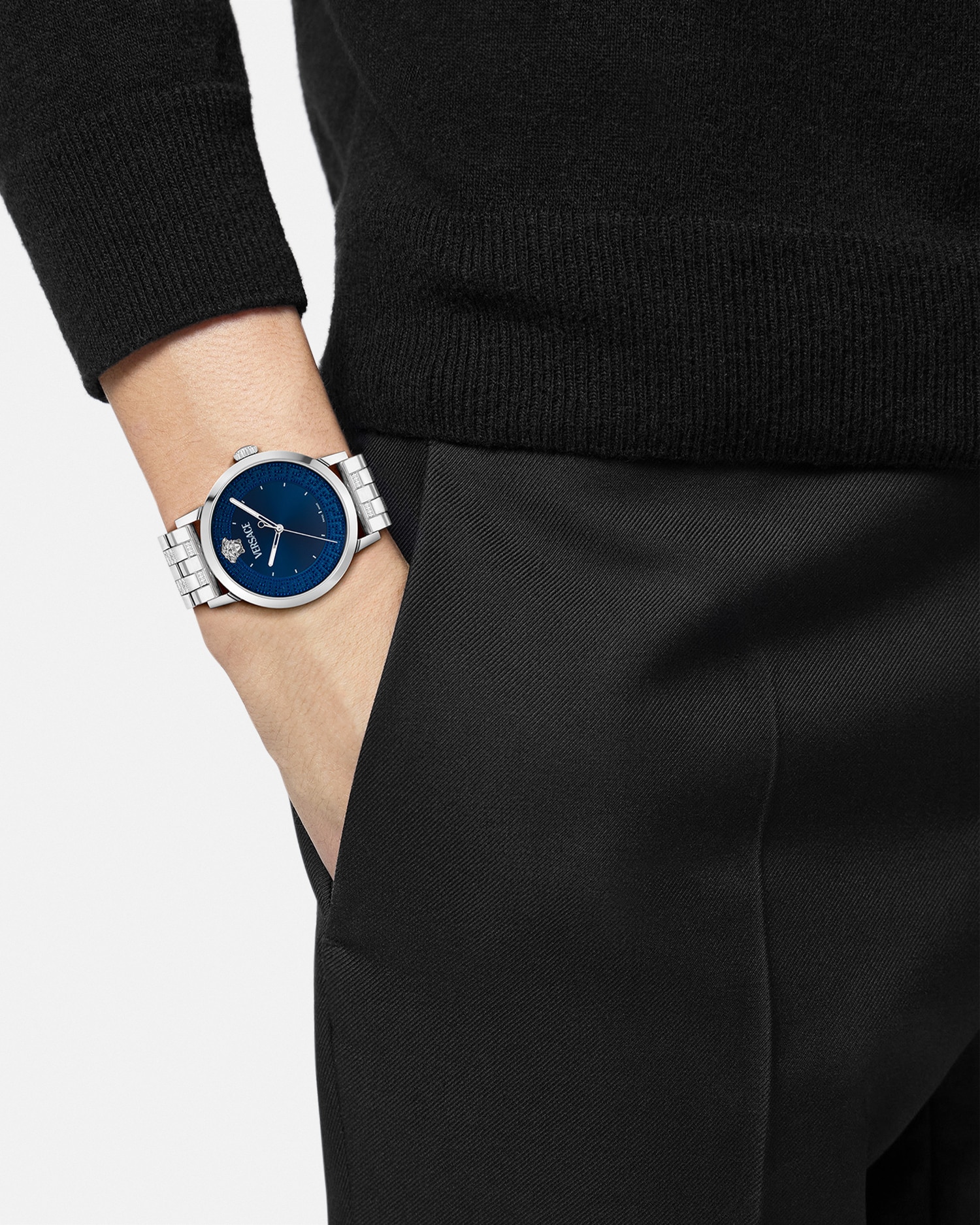 Versace 腕時計 楽天市場】ヴェルサーチ VERSACE クロノグラフ デイト クォーツ メンズ