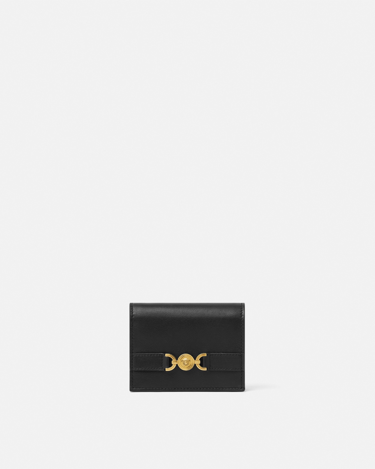 Versace Portefeuille Medusa '95 In Black+gold