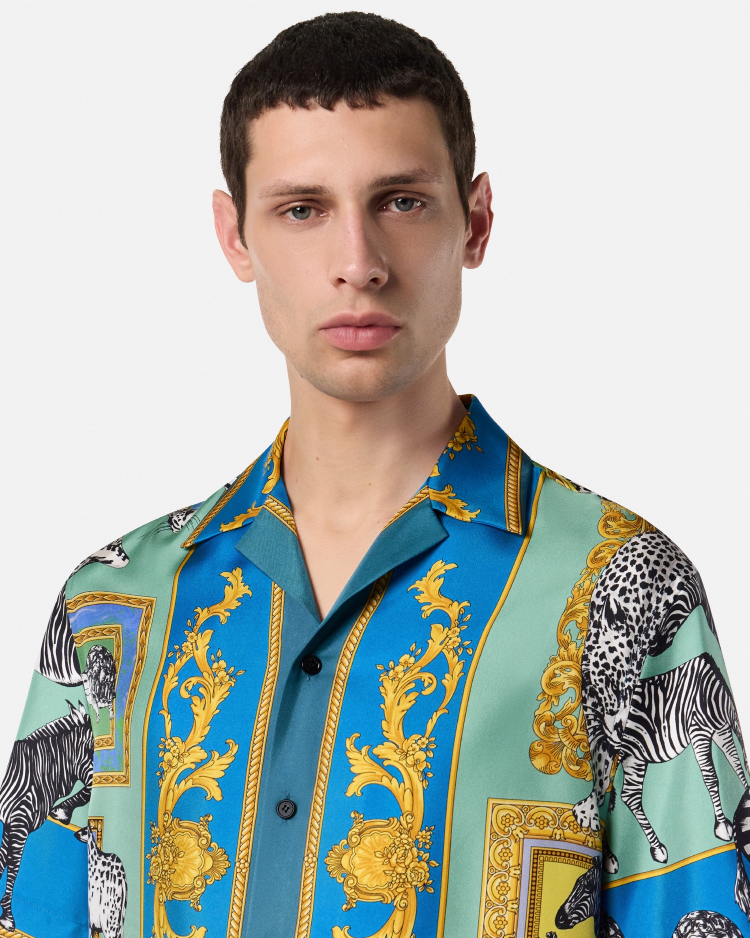 Versace Safari Silk Shirt