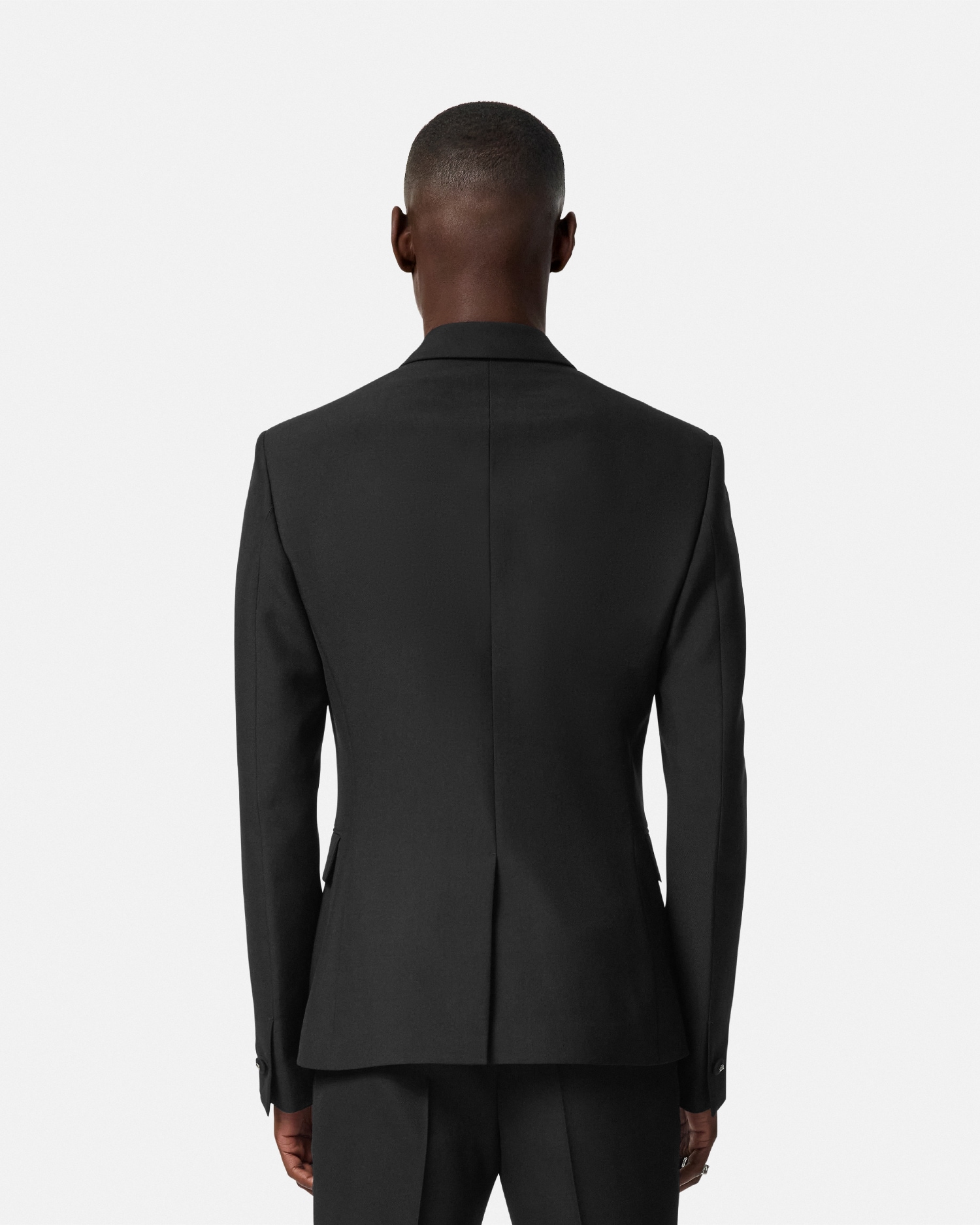Mohair-Blend Double-Breasted Blazer