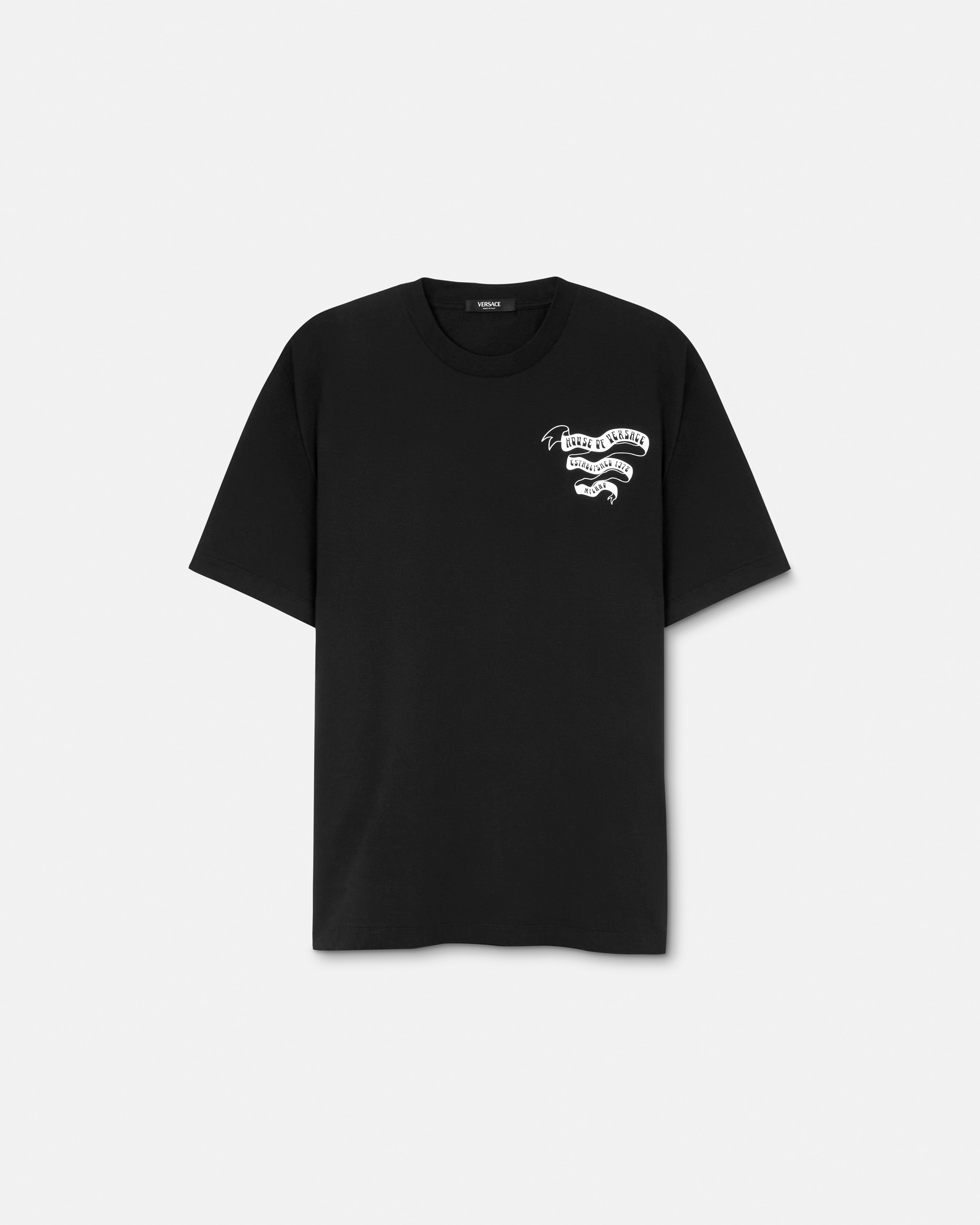 Printed Cotton-Jersey Regular T-Shirt