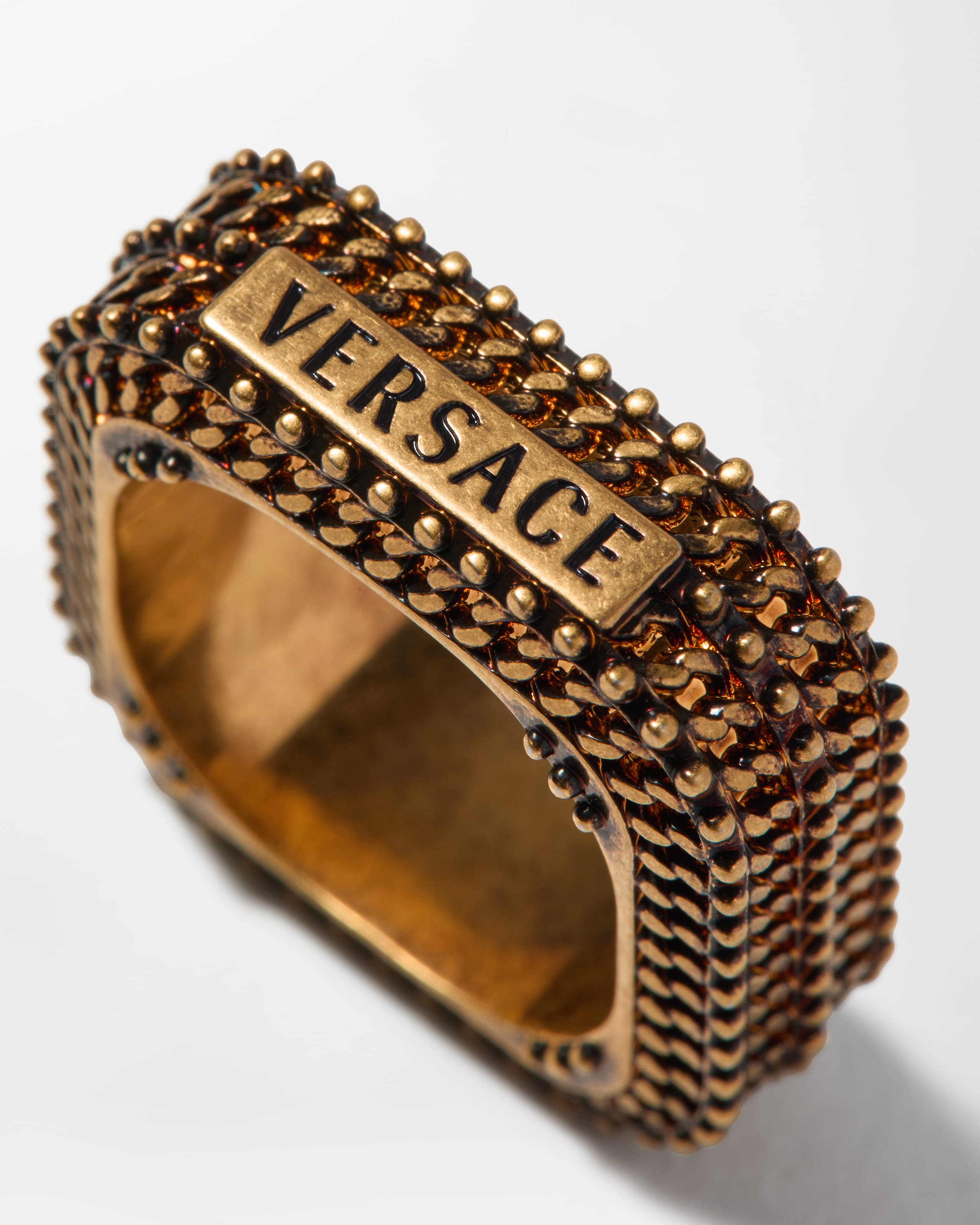 ビィンテージ　GIANNI VERSACE ネックレス　リング Axis Ring Gold | VERSACE US