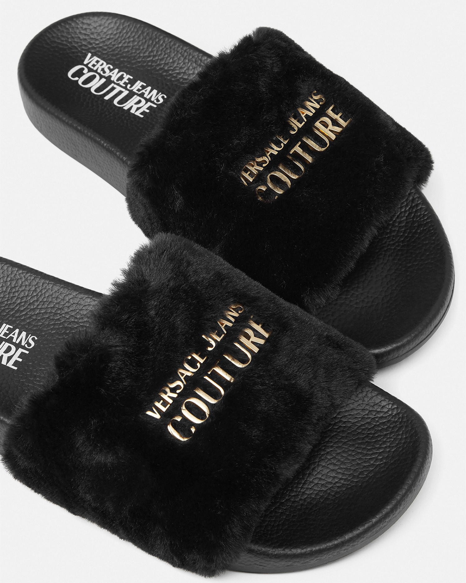 Shelly Faux-Fur Sliders