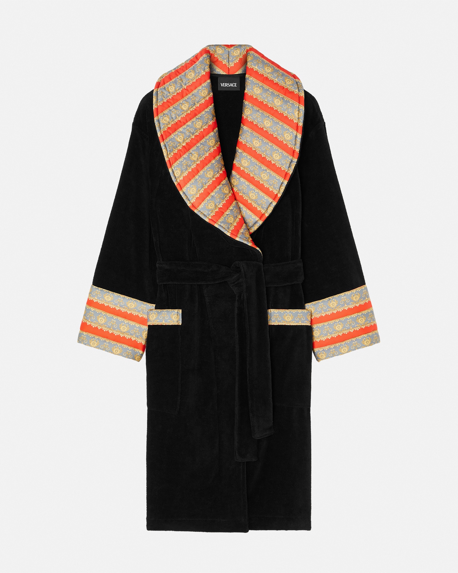 Duvet Stripes Bathrobe