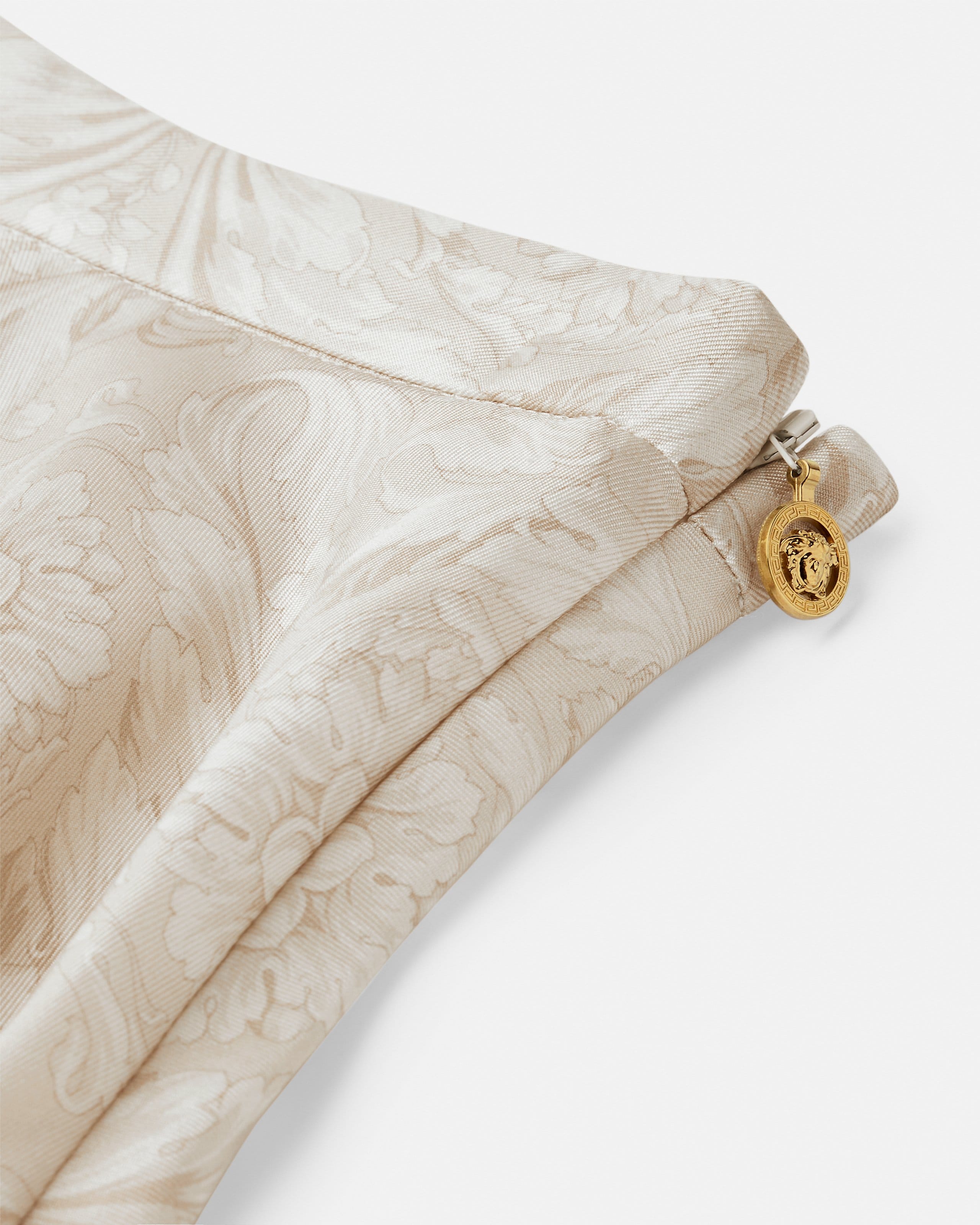 Kids Printed Twill Pleated Skirt