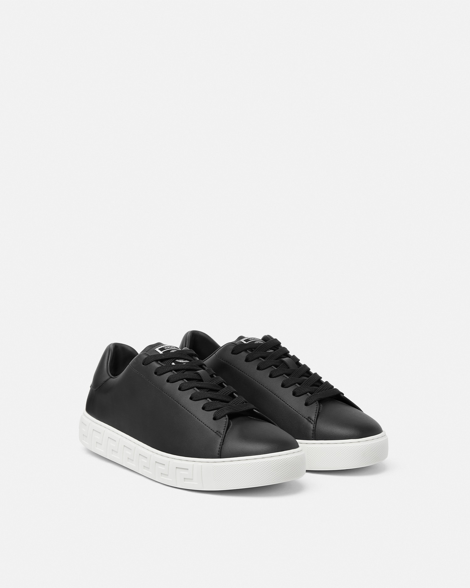Greca Sneakers Black | VERSACE US