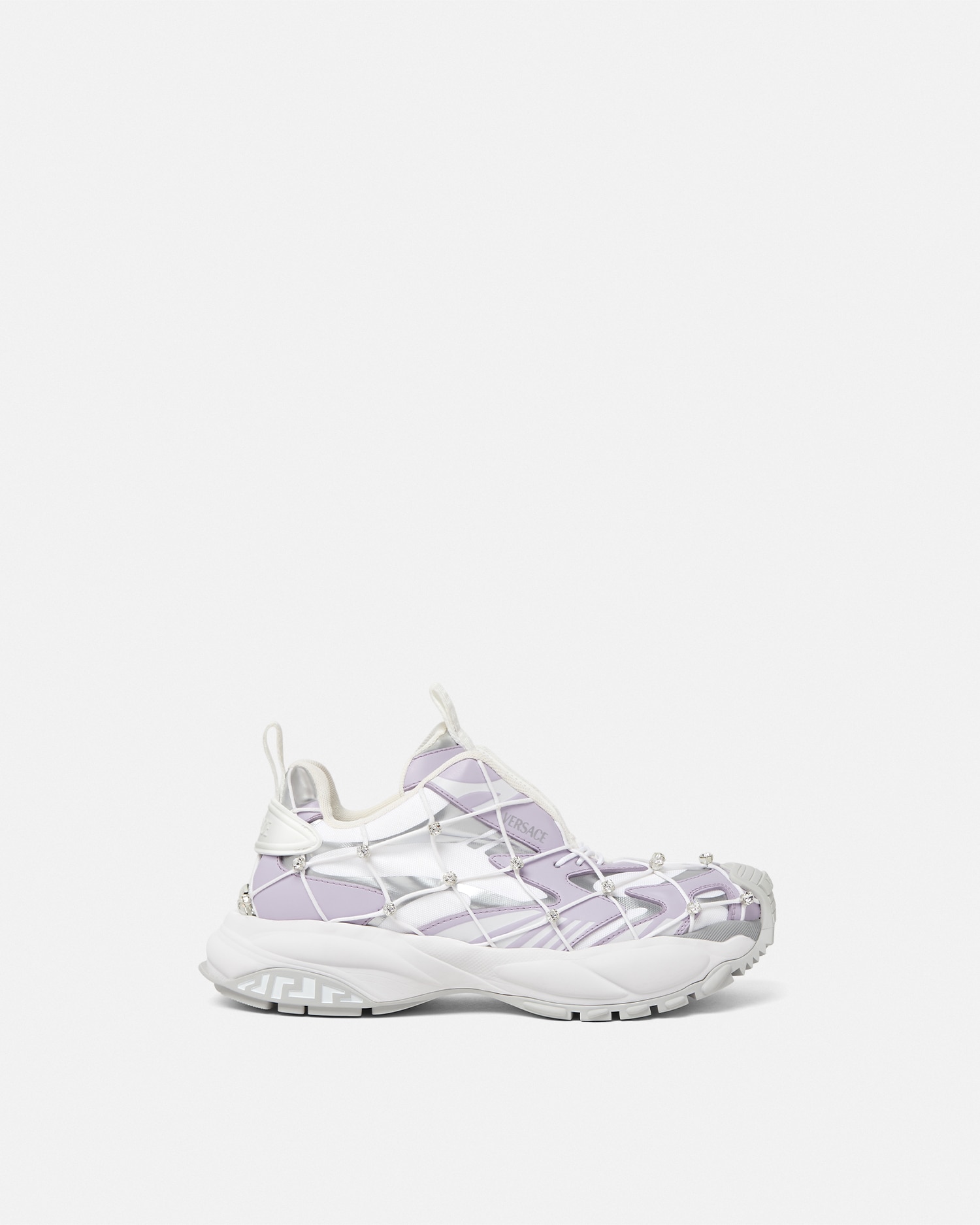 Versace Baskets  Mercury M_vs_02 In White+lilac